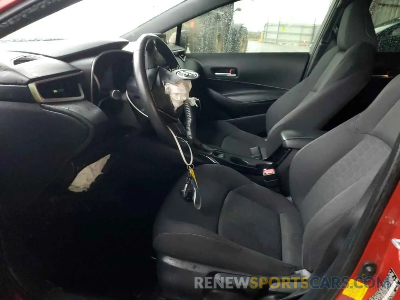 7 Photograph of a damaged car JTNK4RBE0K3021471 TOYOTA COROLLA 2019