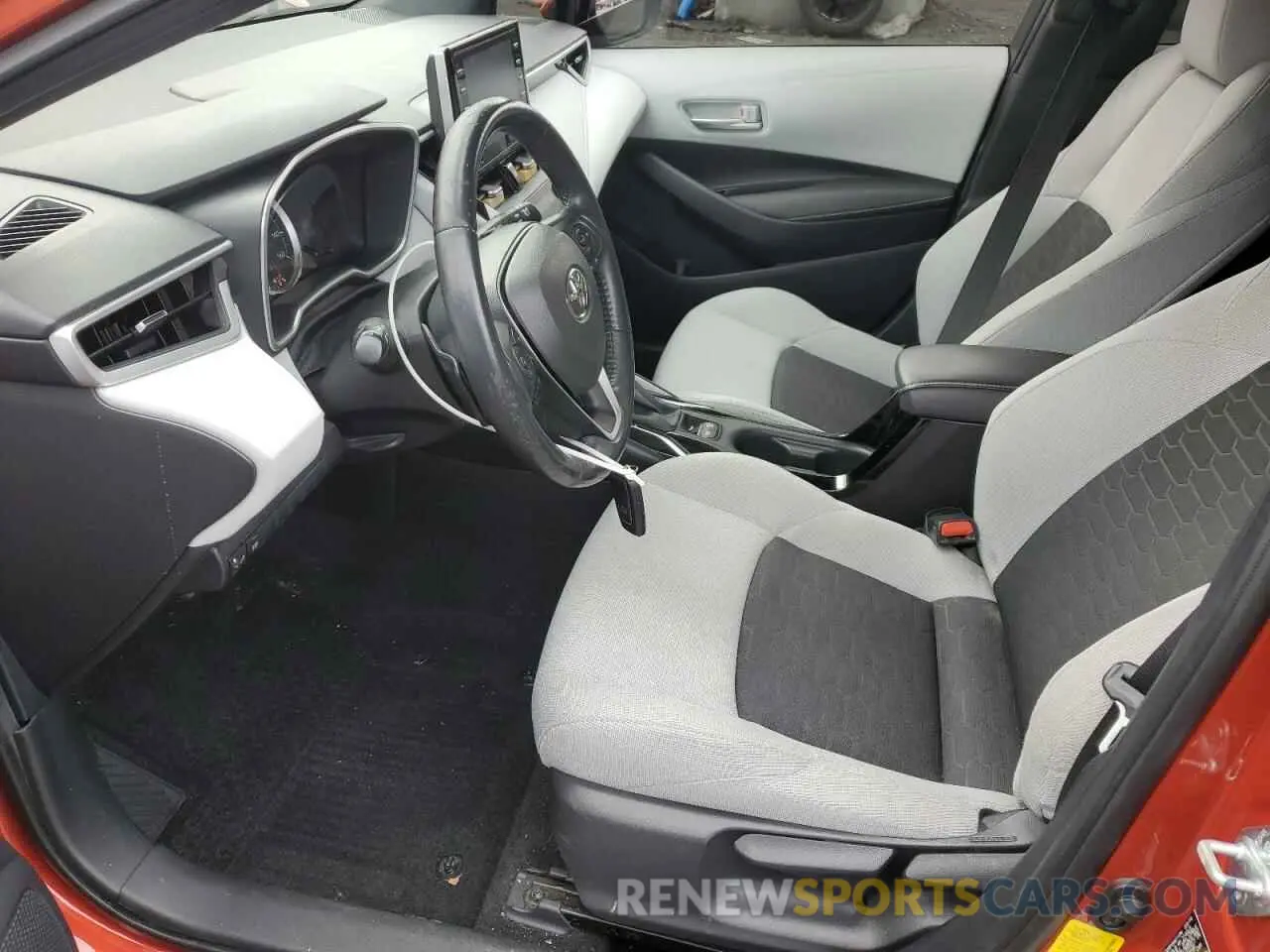7 Photograph of a damaged car JTNK4RBE0K3053904 TOYOTA COROLLA 2019
