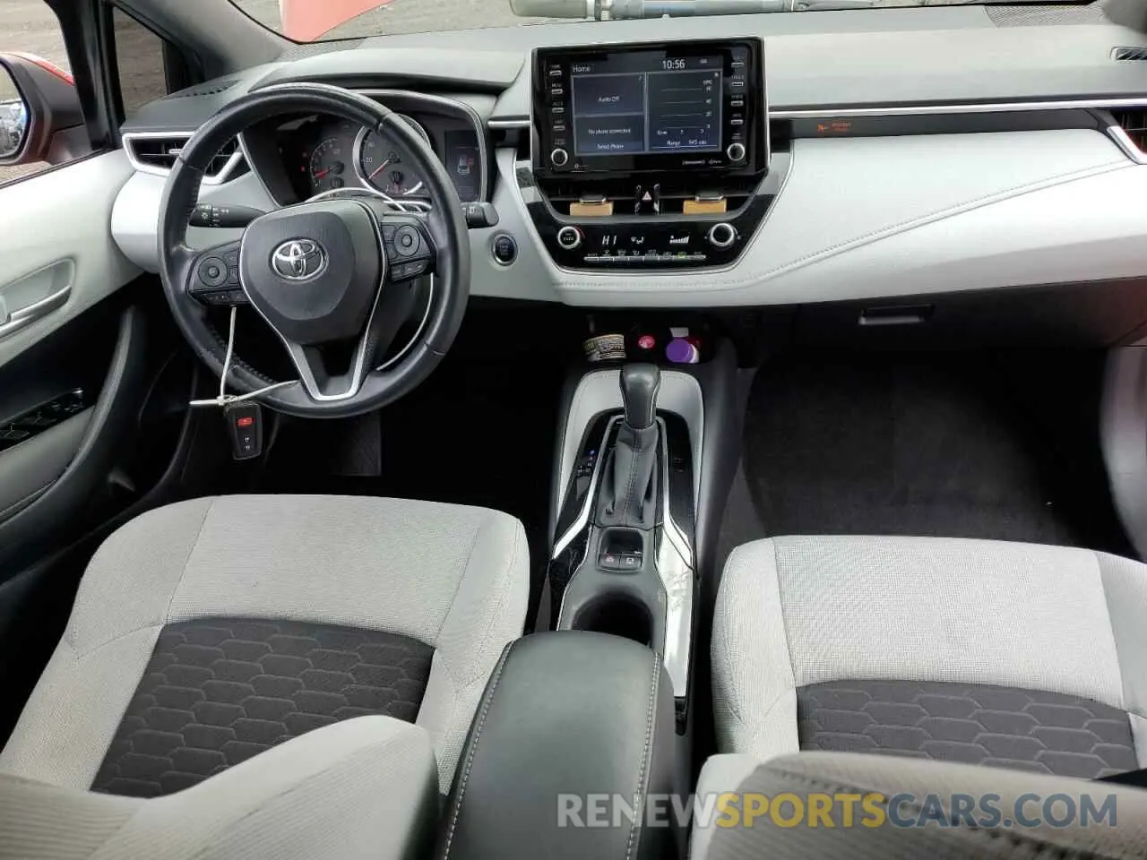 8 Photograph of a damaged car JTNK4RBE0K3053904 TOYOTA COROLLA 2019