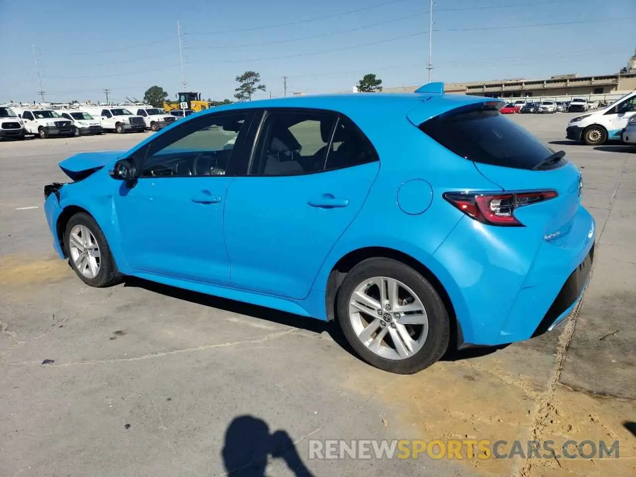 2 Фотография поврежденного автомобиля JTNK4RBE0K3059427 TOYOTA COROLLA 2019