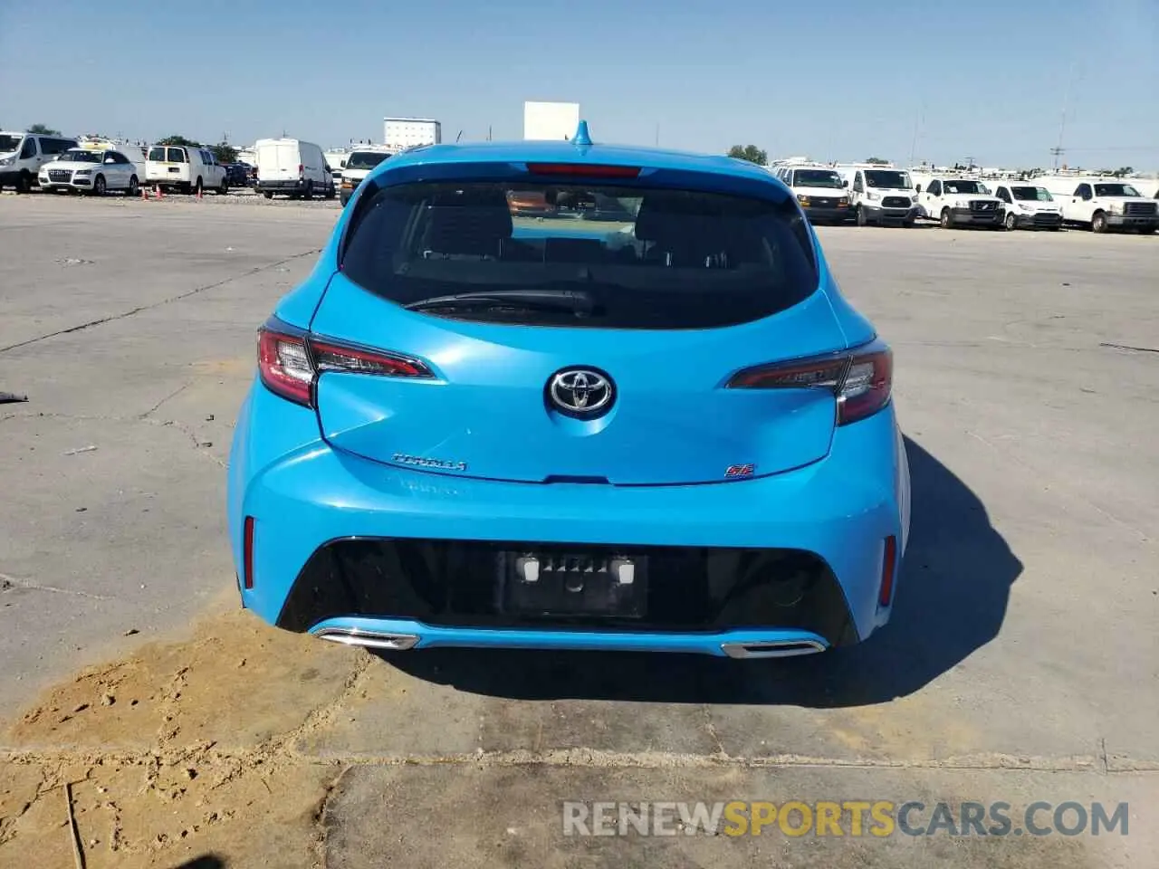 6 Фотография поврежденного автомобиля JTNK4RBE0K3059427 TOYOTA COROLLA 2019