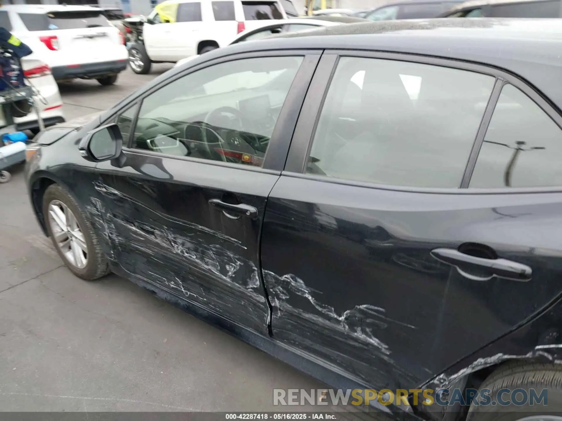 15 Photograph of a damaged car JTNK4RBE0K3062344 TOYOTA COROLLA 2019
