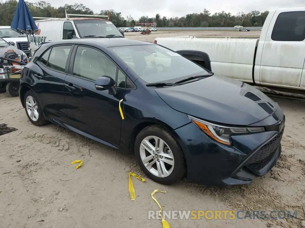 4 Photograph of a damaged car JTNK4RBE0K3063168 TOYOTA COROLLA 2019