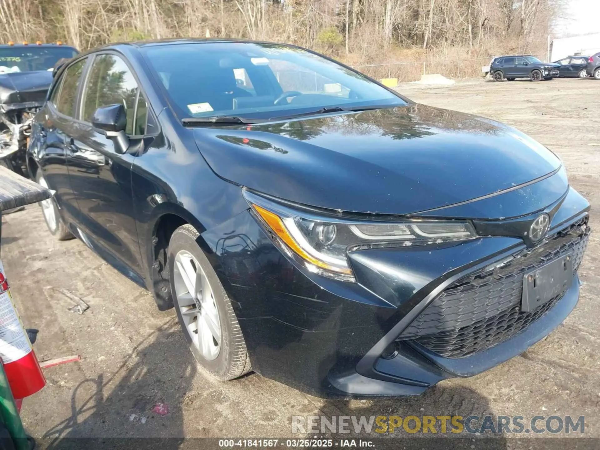 1 Фотография поврежденного автомобиля JTNK4RBE1K3009698 TOYOTA COROLLA 2019