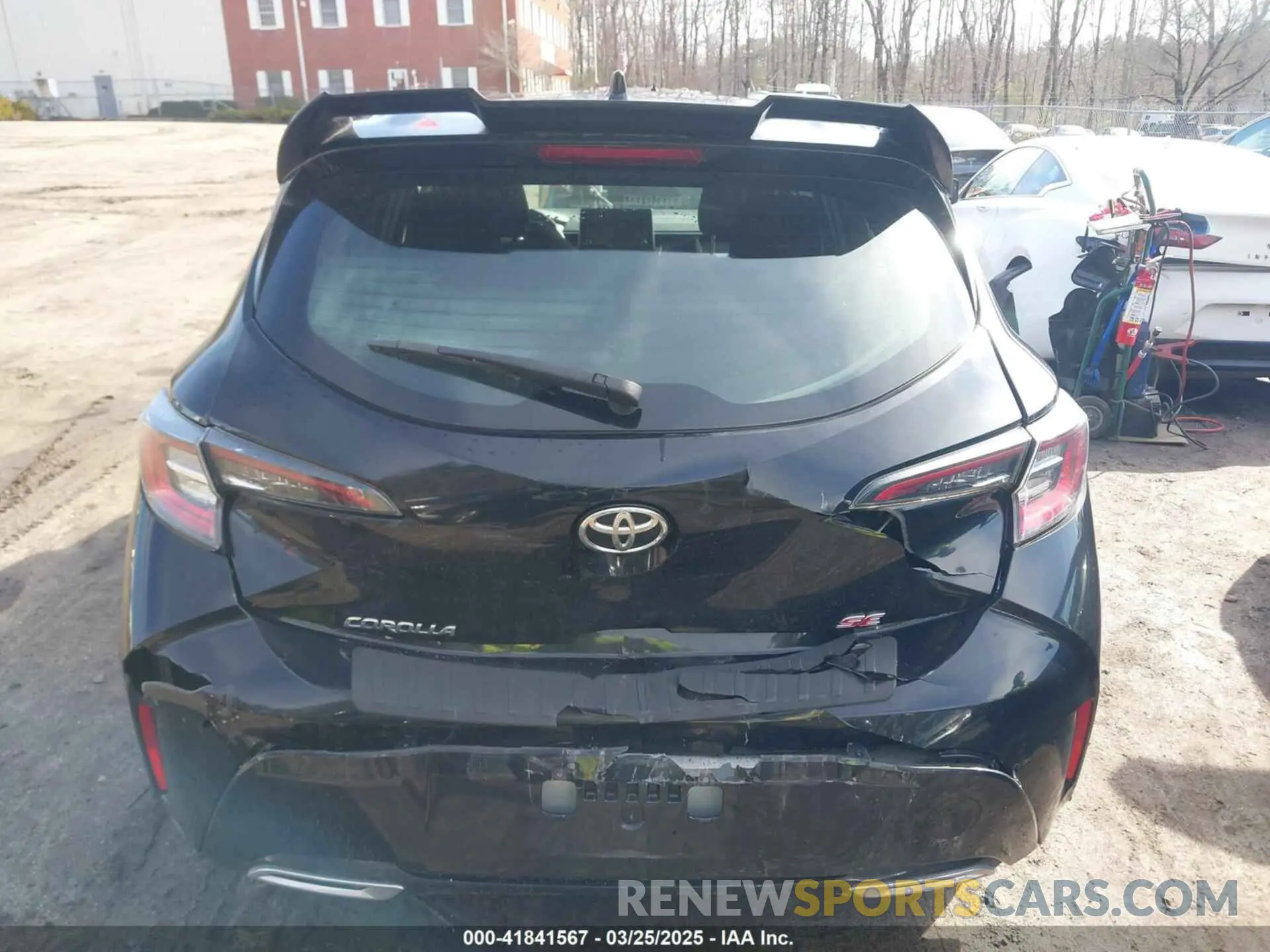 16 Фотография поврежденного автомобиля JTNK4RBE1K3009698 TOYOTA COROLLA 2019