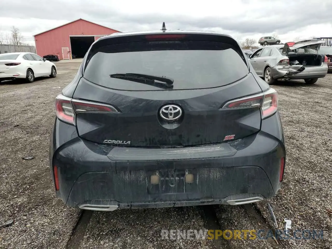 6 Photograph of a damaged car JTNK4RBE1K3010494 TOYOTA COROLLA 2019