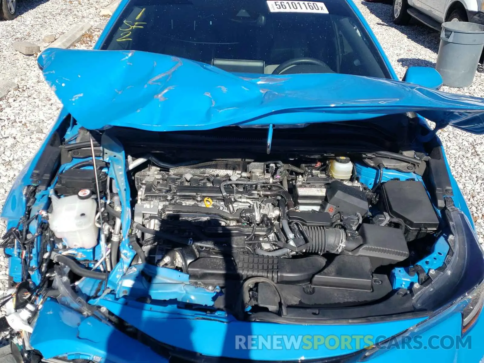 7 Photograph of a damaged car JTNK4RBE1K3038232 TOYOTA COROLLA 2019
