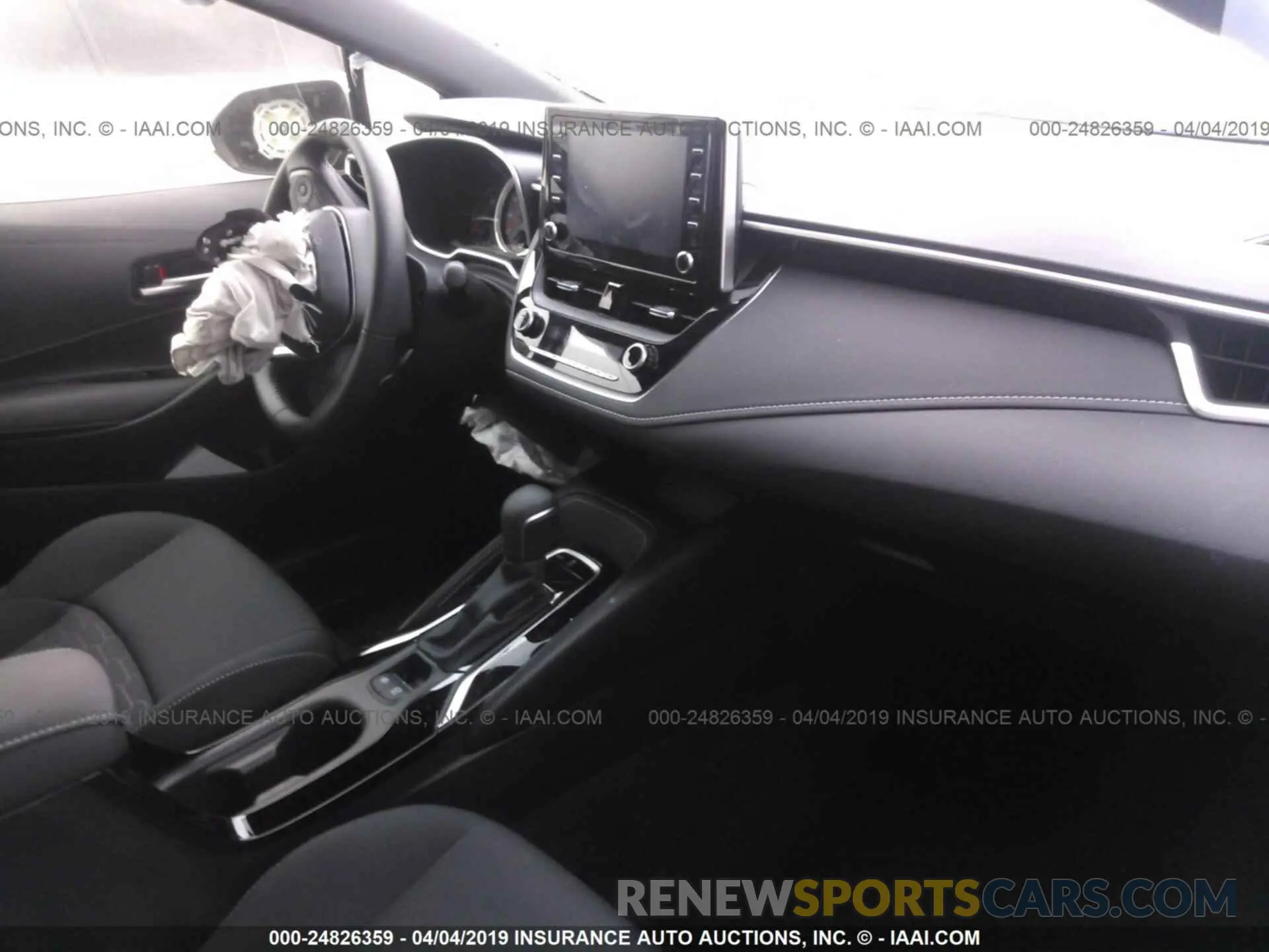 5 Photograph of a damaged car JTNK4RBE1K3039008 TOYOTA COROLLA 2019