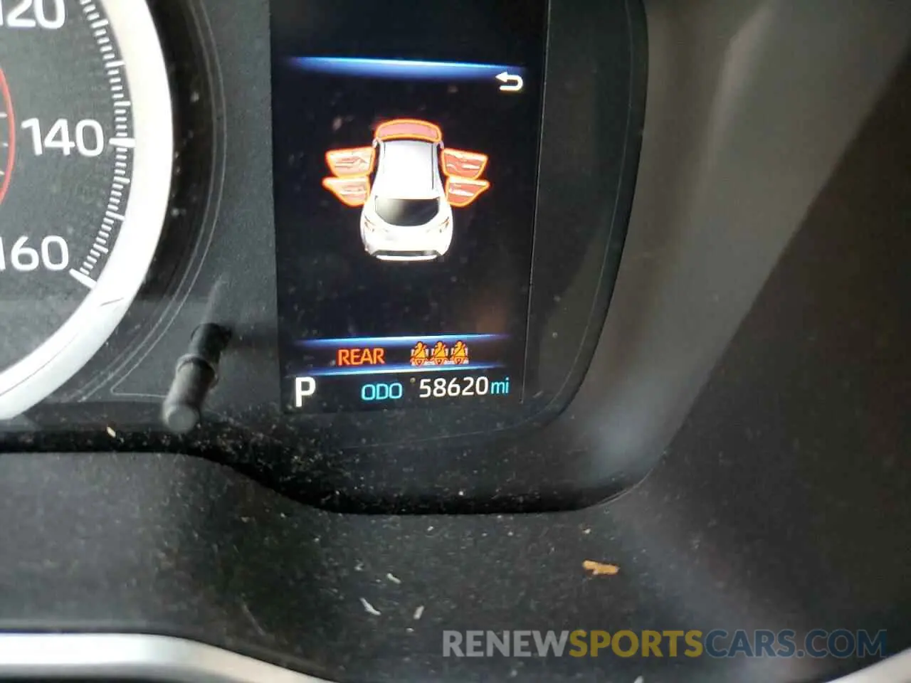 8 Photograph of a damaged car JTNK4RBE1K3067231 TOYOTA COROLLA 2019