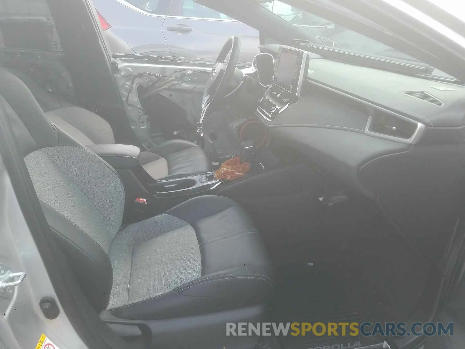 5 Photograph of a damaged car JTNK4RBE1K3070615 TOYOTA COROLLA 2019