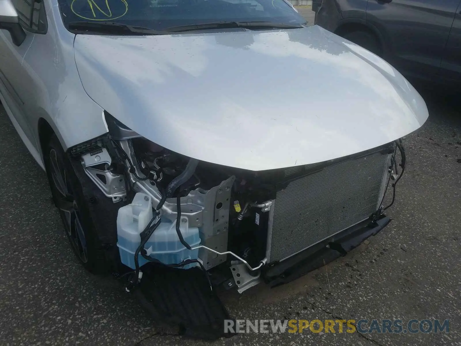 9 Photograph of a damaged car JTNK4RBE1K3070615 TOYOTA COROLLA 2019