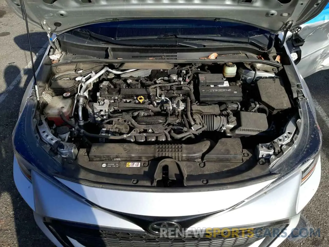 11 Photograph of a damaged car JTNK4RBE2K3004798 TOYOTA COROLLA 2019