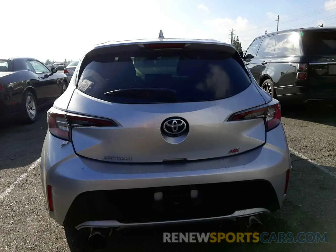 6 Photograph of a damaged car JTNK4RBE2K3004798 TOYOTA COROLLA 2019