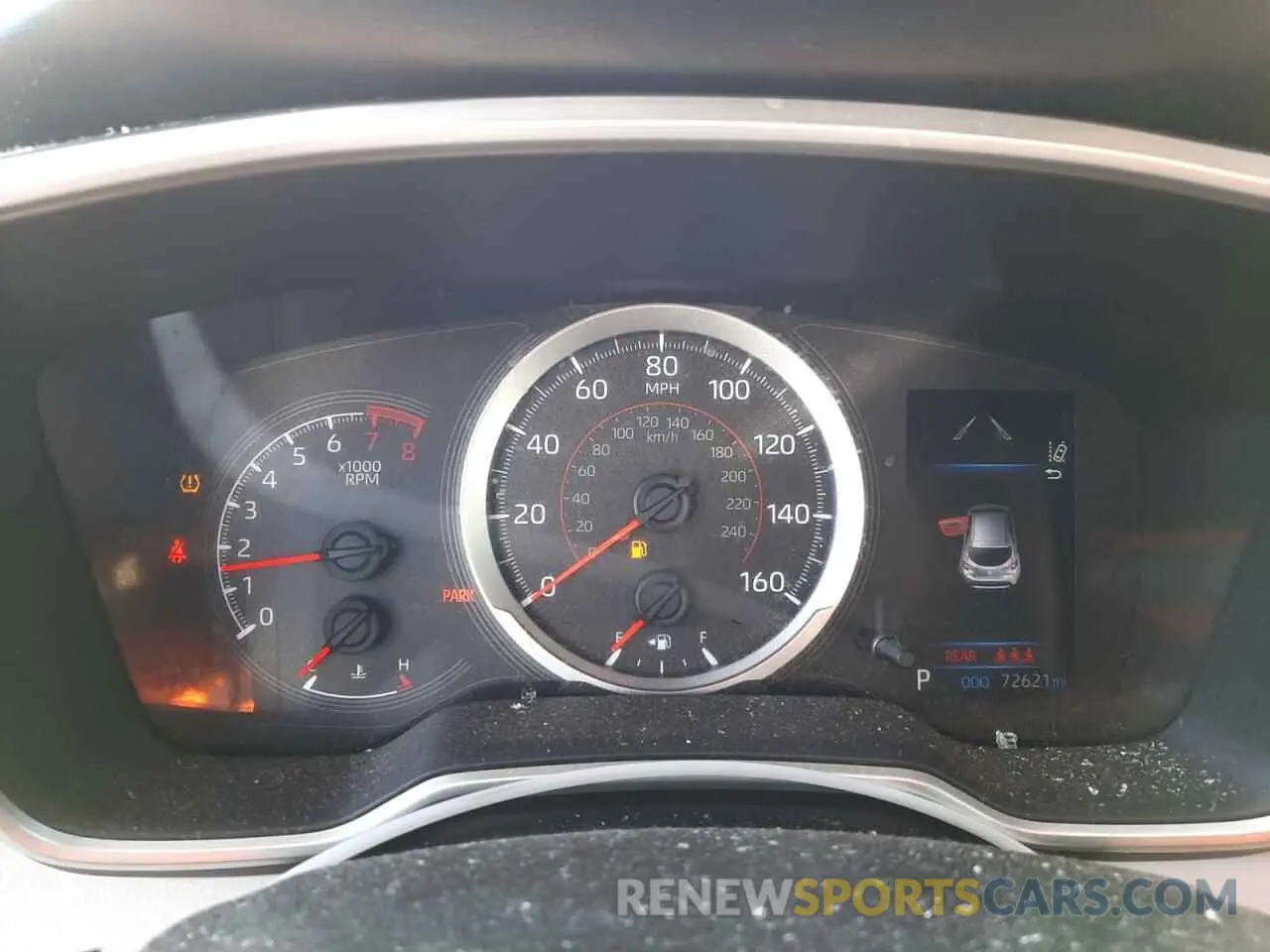 9 Photograph of a damaged car JTNK4RBE2K3004798 TOYOTA COROLLA 2019