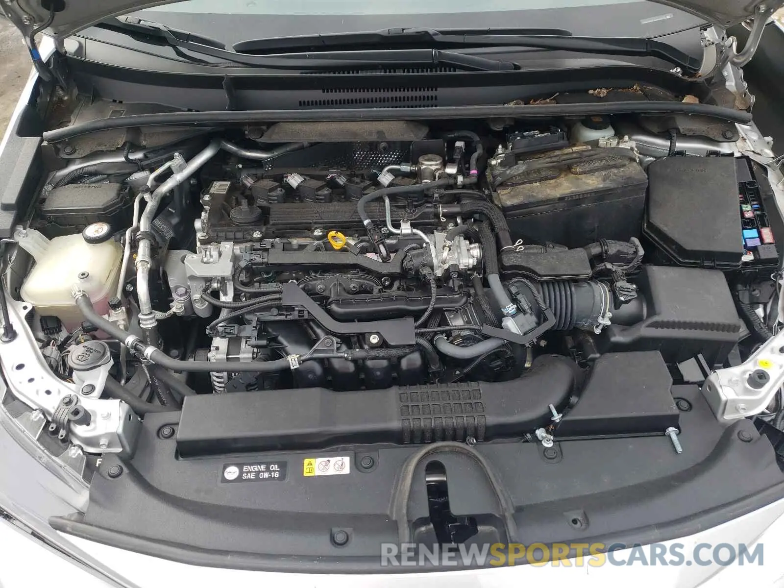 7 Photograph of a damaged car JTNK4RBE2K3010925 TOYOTA COROLLA 2019