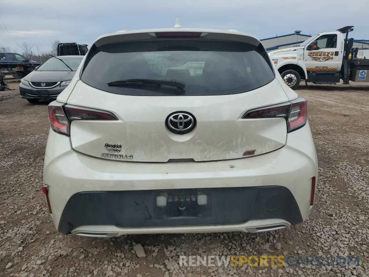 6 Фотография поврежденного автомобиля JTNK4RBE2K3017163 TOYOTA COROLLA 2019