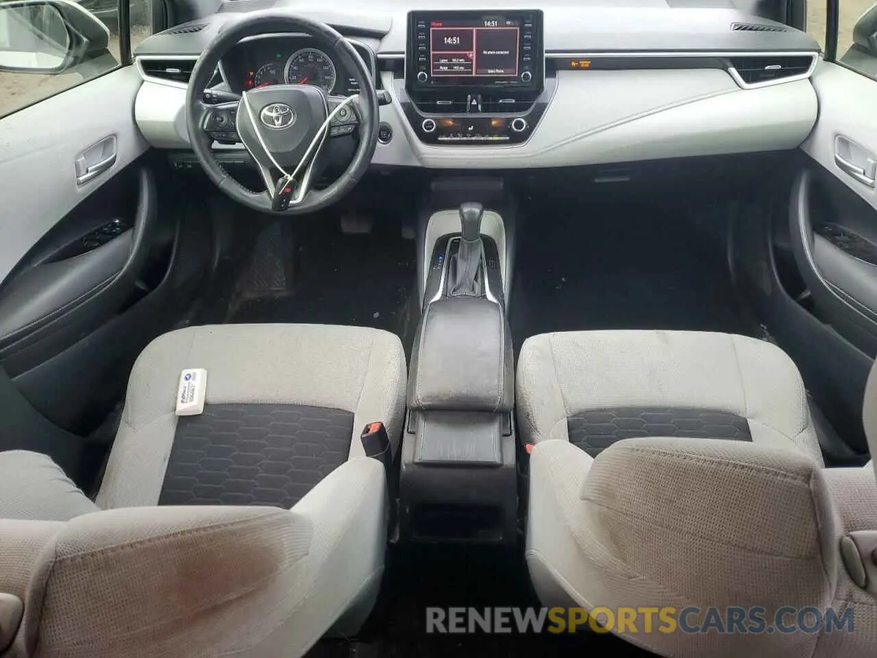 8 Фотография поврежденного автомобиля JTNK4RBE2K3017163 TOYOTA COROLLA 2019