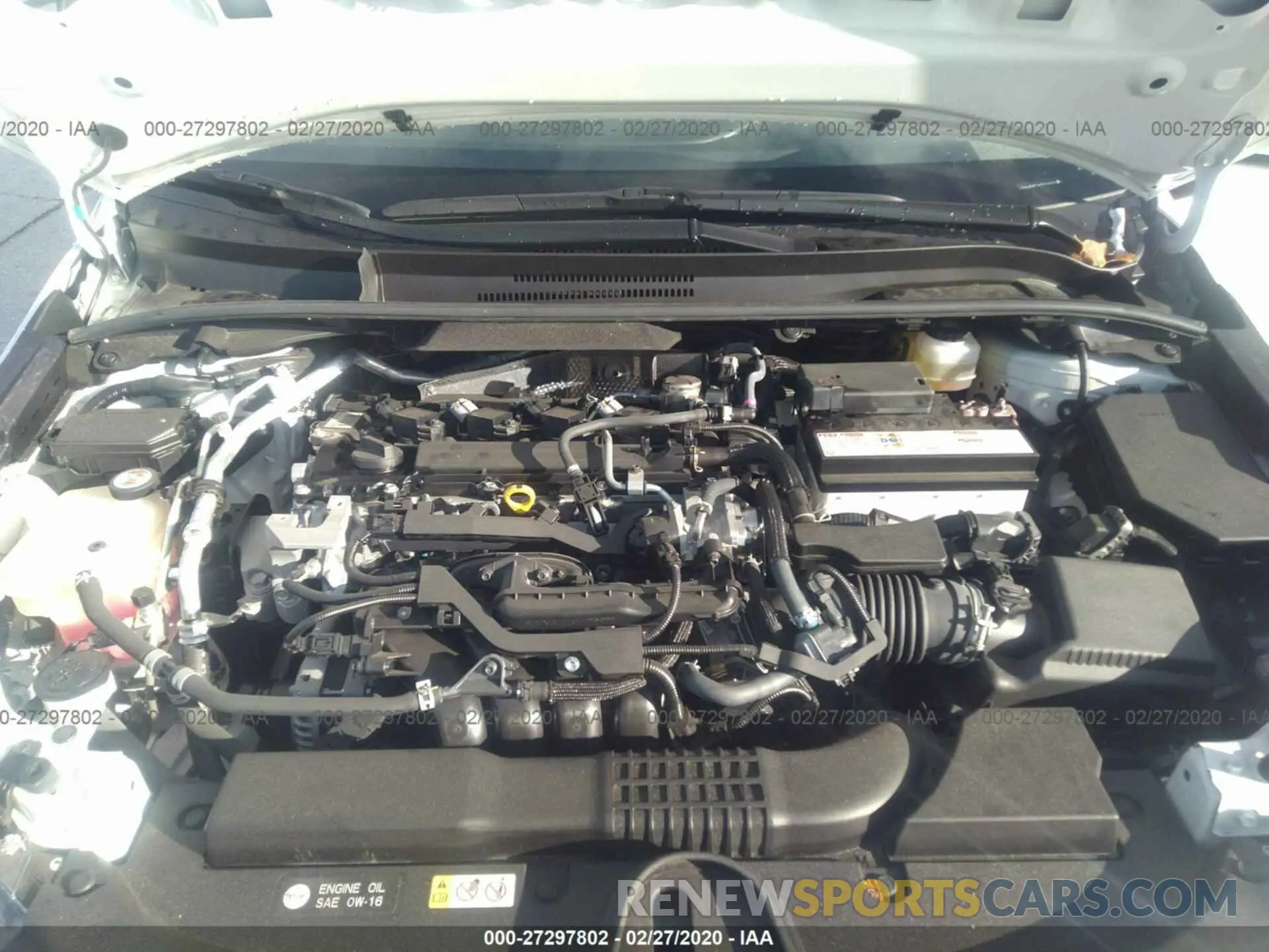 10 Photograph of a damaged car JTNK4RBE2K3022623 TOYOTA COROLLA 2019