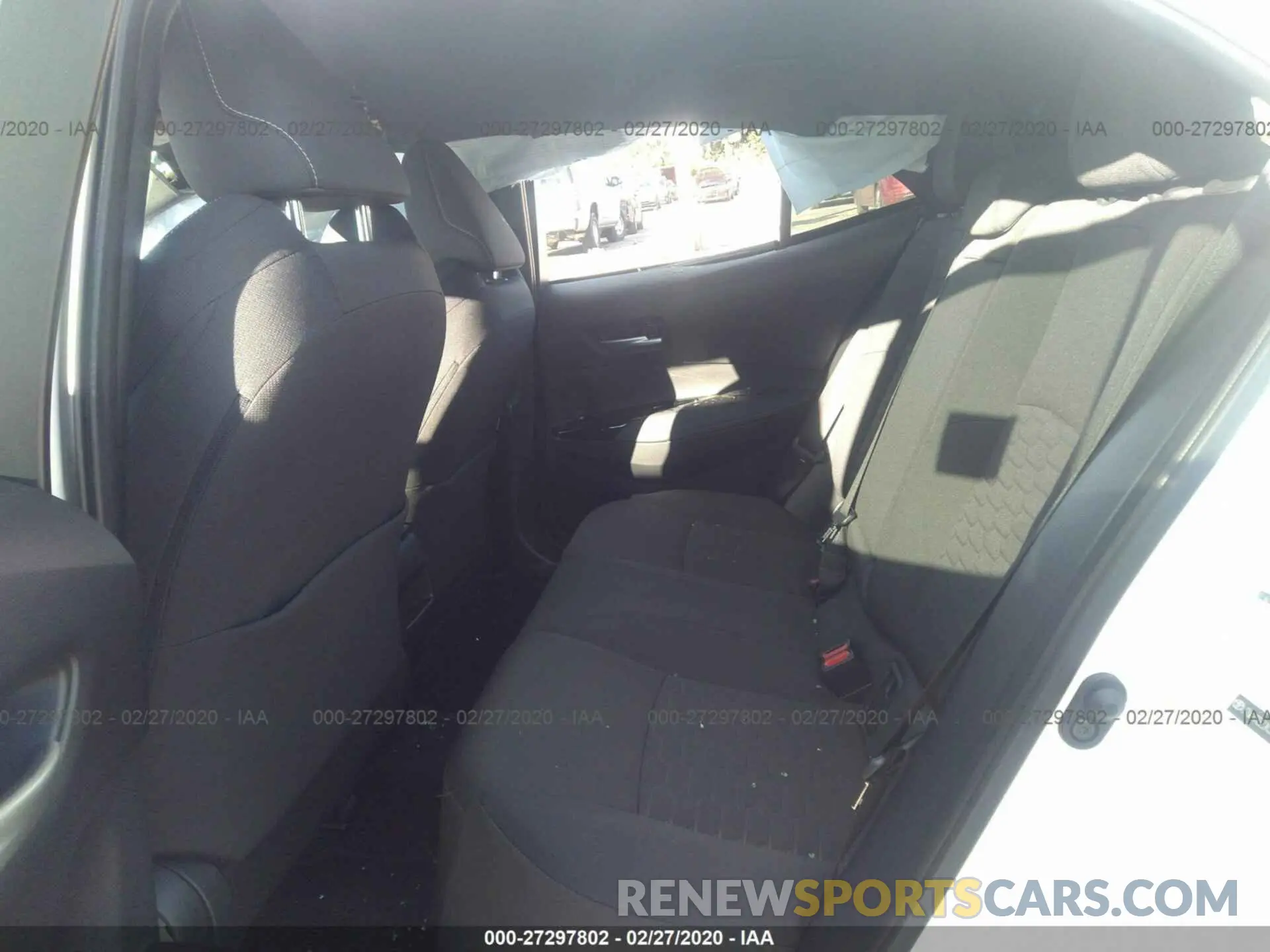 8 Photograph of a damaged car JTNK4RBE2K3022623 TOYOTA COROLLA 2019