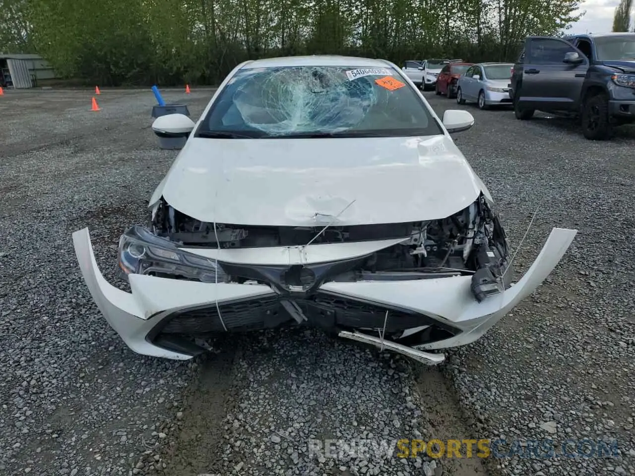5 Photograph of a damaged car JTNK4RBE2K3053158 TOYOTA COROLLA 2019
