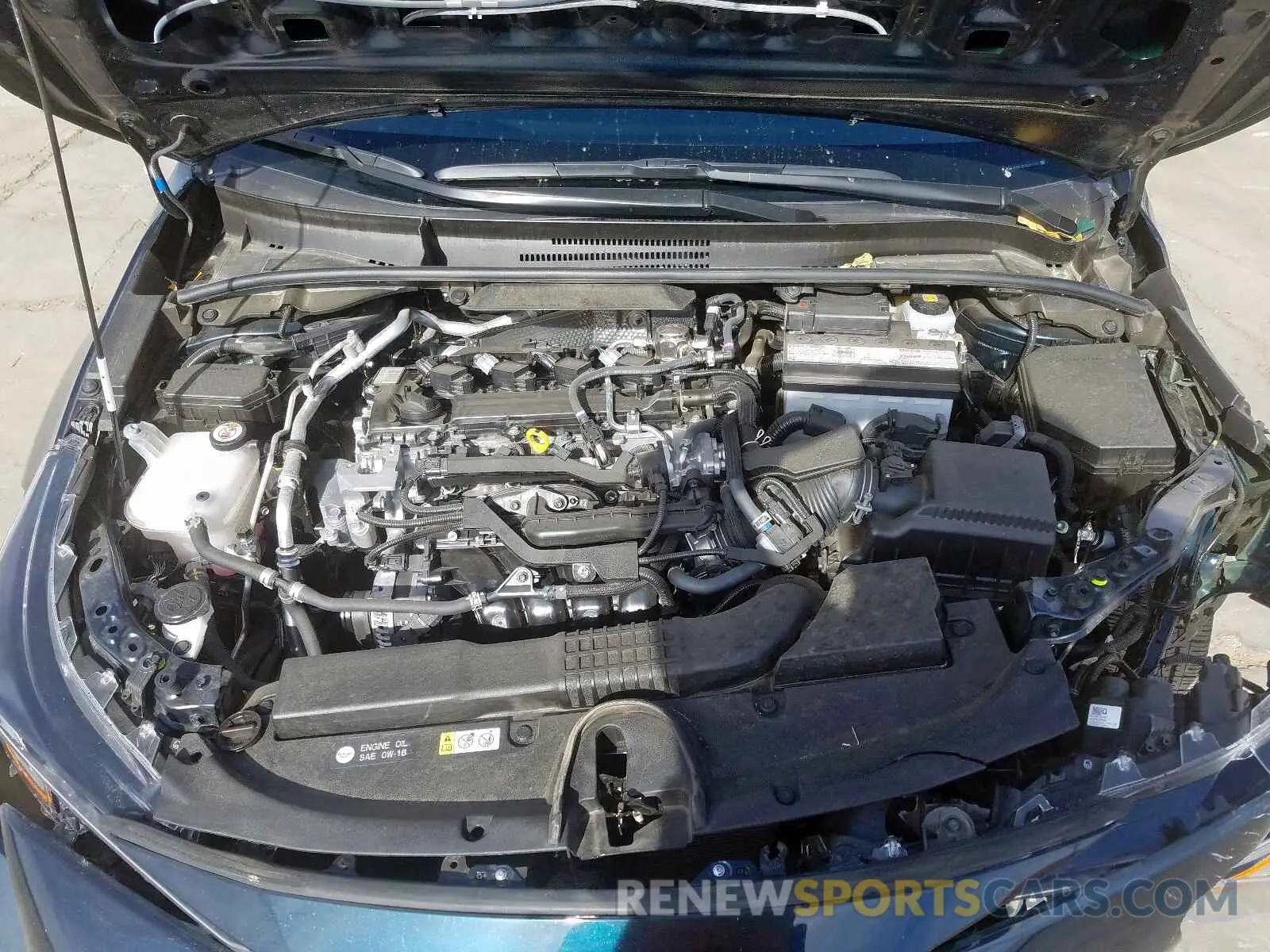 7 Photograph of a damaged car JTNK4RBE2K3061177 TOYOTA COROLLA 2019
