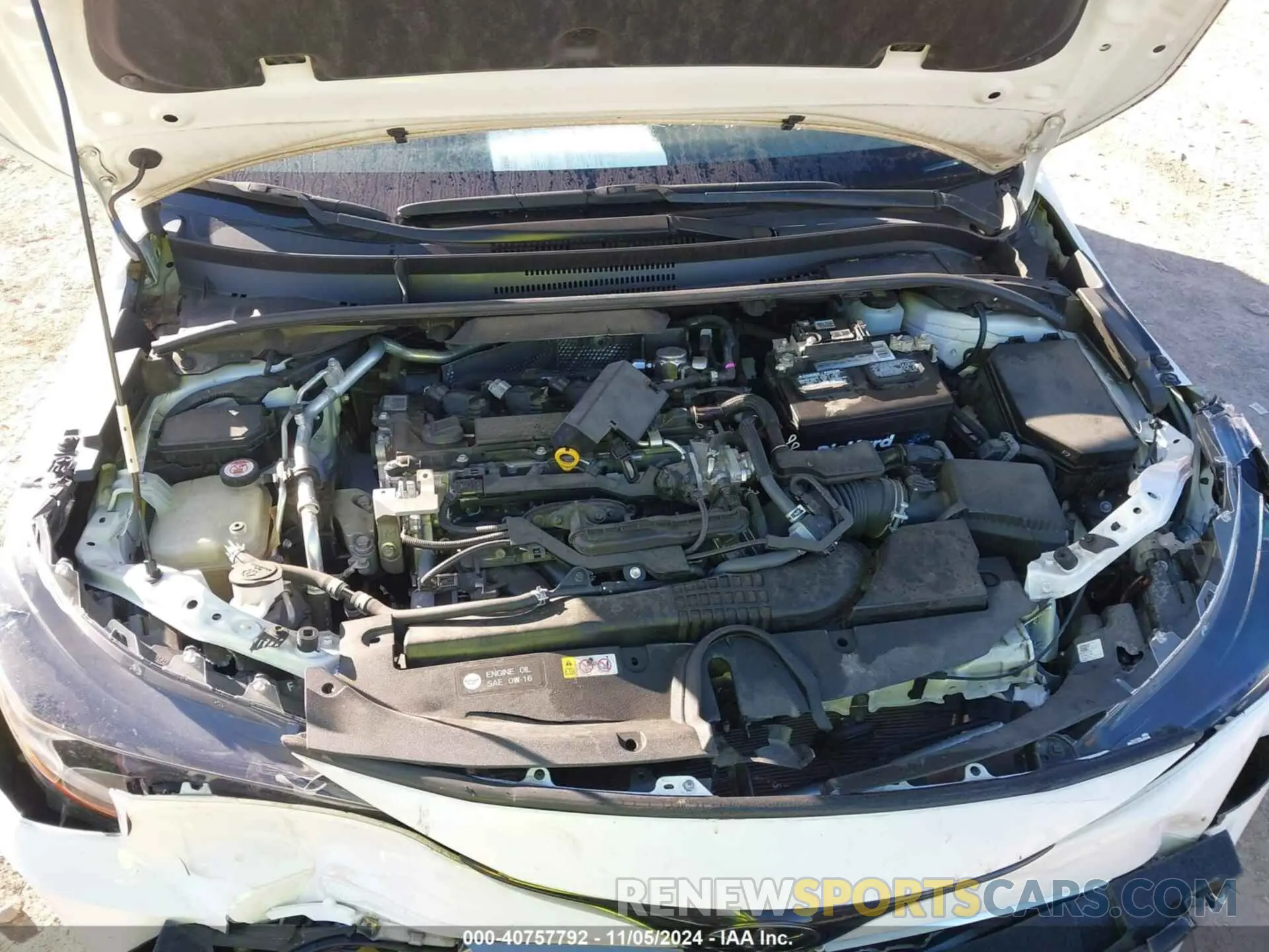 10 Фотография поврежденного автомобиля JTNK4RBE3K3010738 TOYOTA COROLLA 2019
