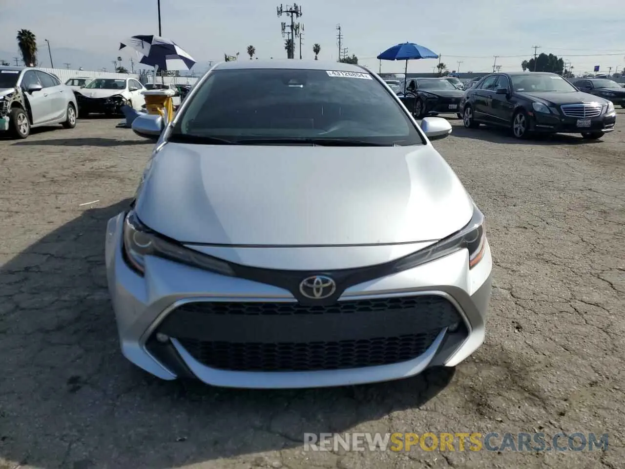 5 Photograph of a damaged car JTNK4RBE3K3015700 TOYOTA COROLLA 2019