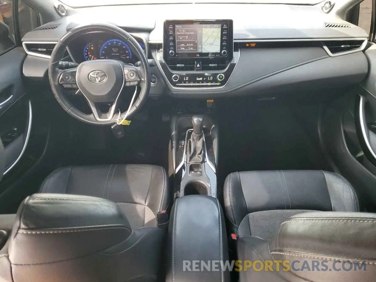 8 Photograph of a damaged car JTNK4RBE3K3015700 TOYOTA COROLLA 2019