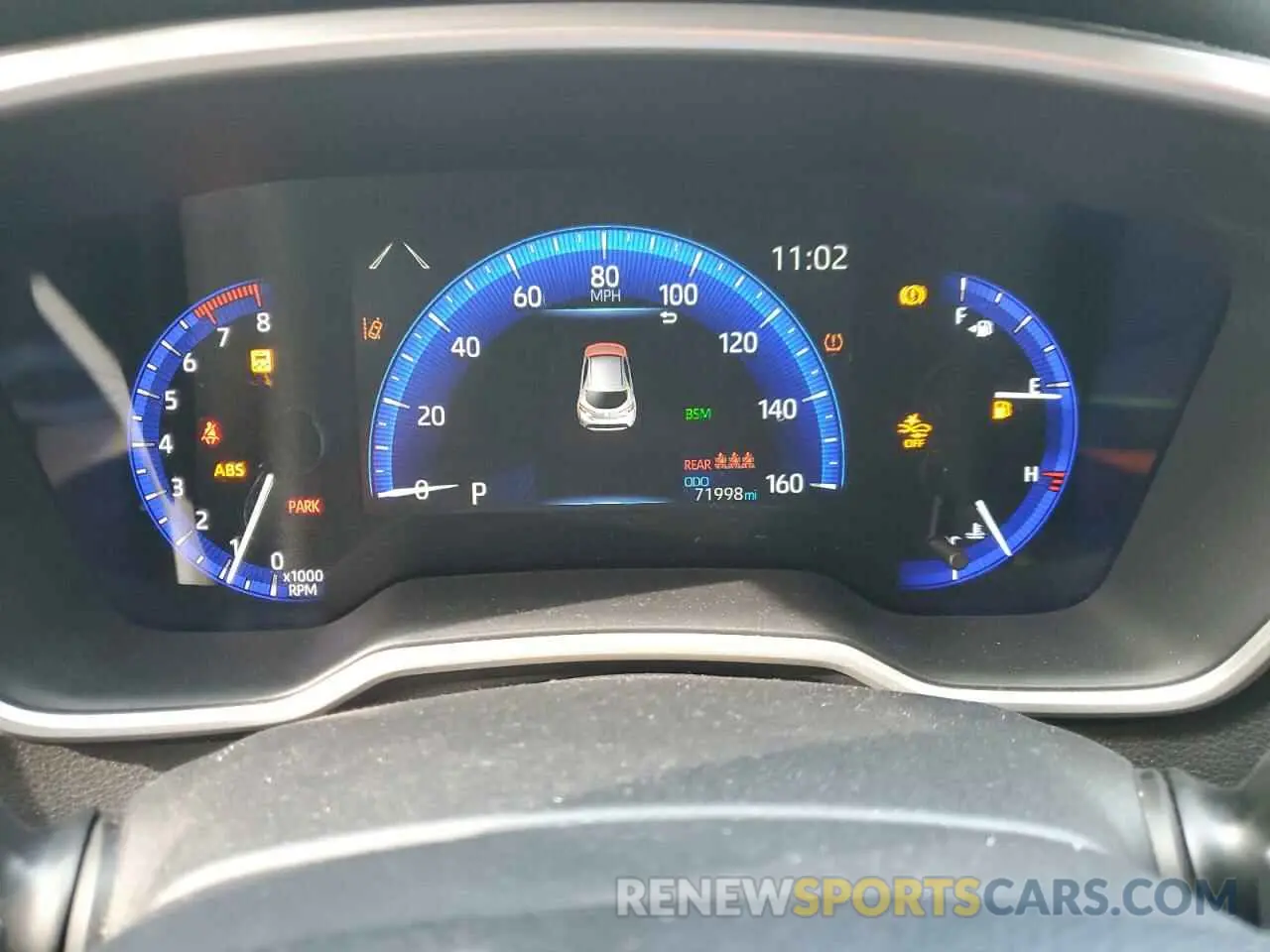 9 Photograph of a damaged car JTNK4RBE3K3015700 TOYOTA COROLLA 2019