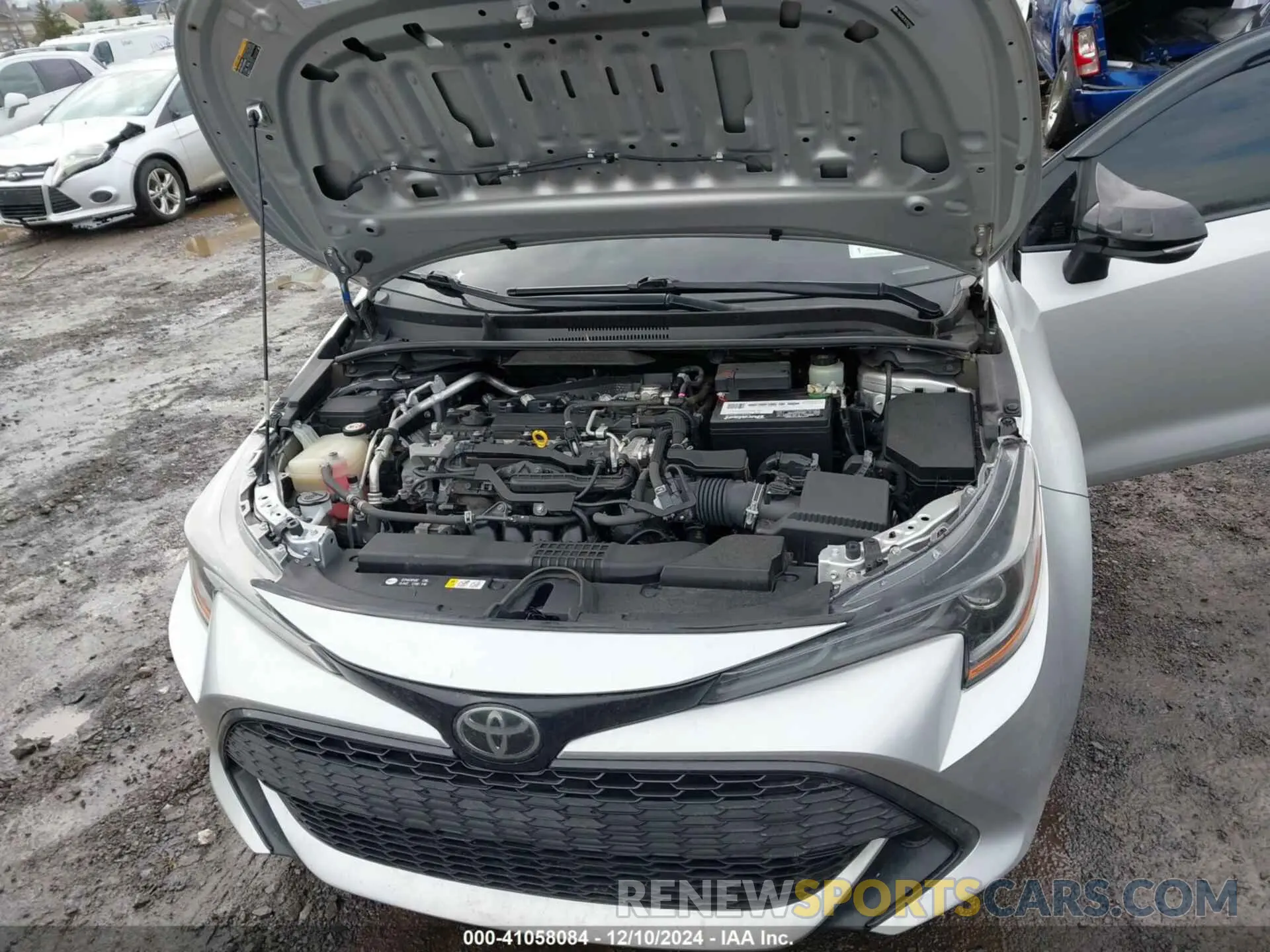 10 Photograph of a damaged car JTNK4RBE3K3028298 TOYOTA COROLLA 2019