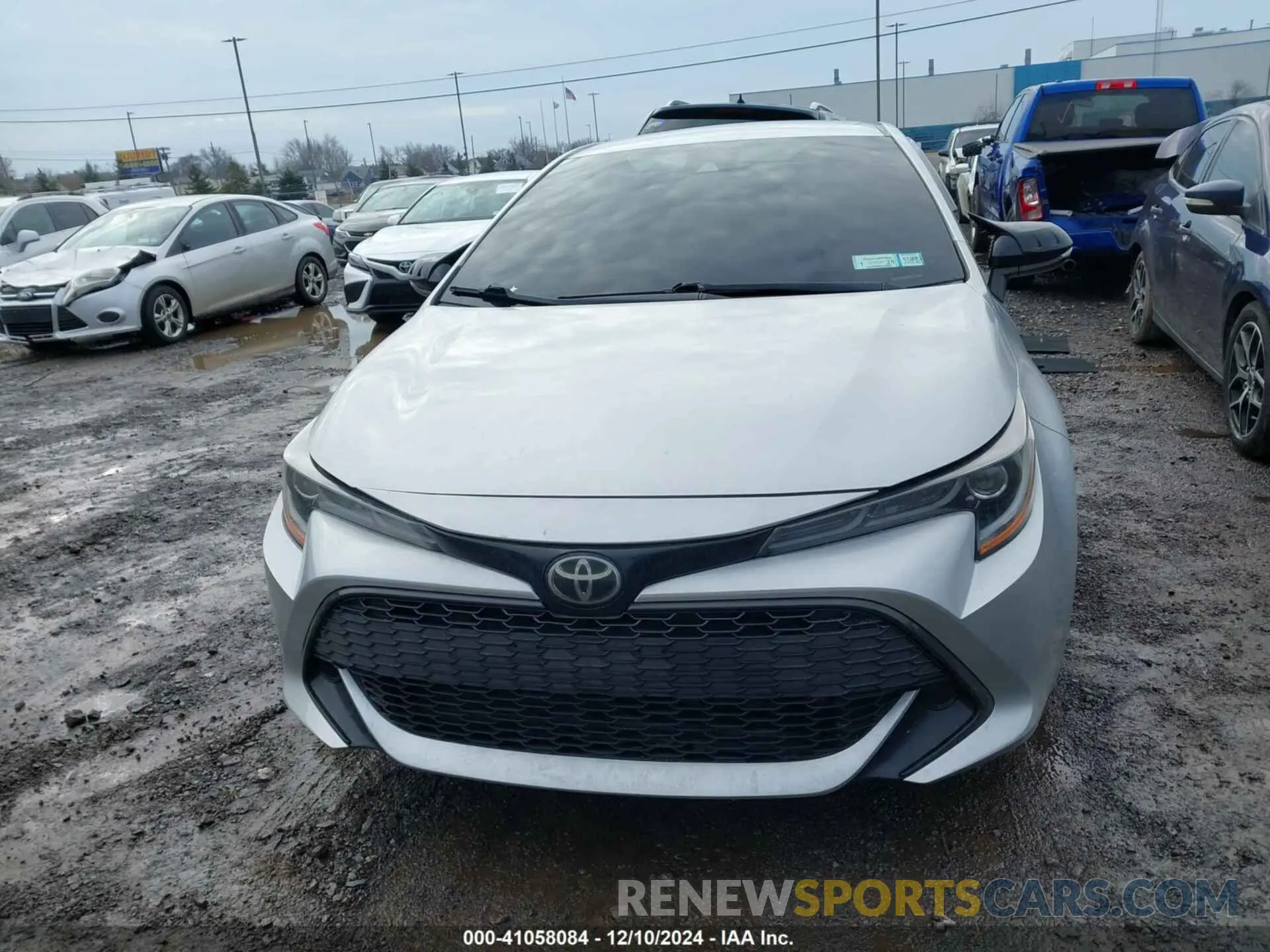 12 Photograph of a damaged car JTNK4RBE3K3028298 TOYOTA COROLLA 2019