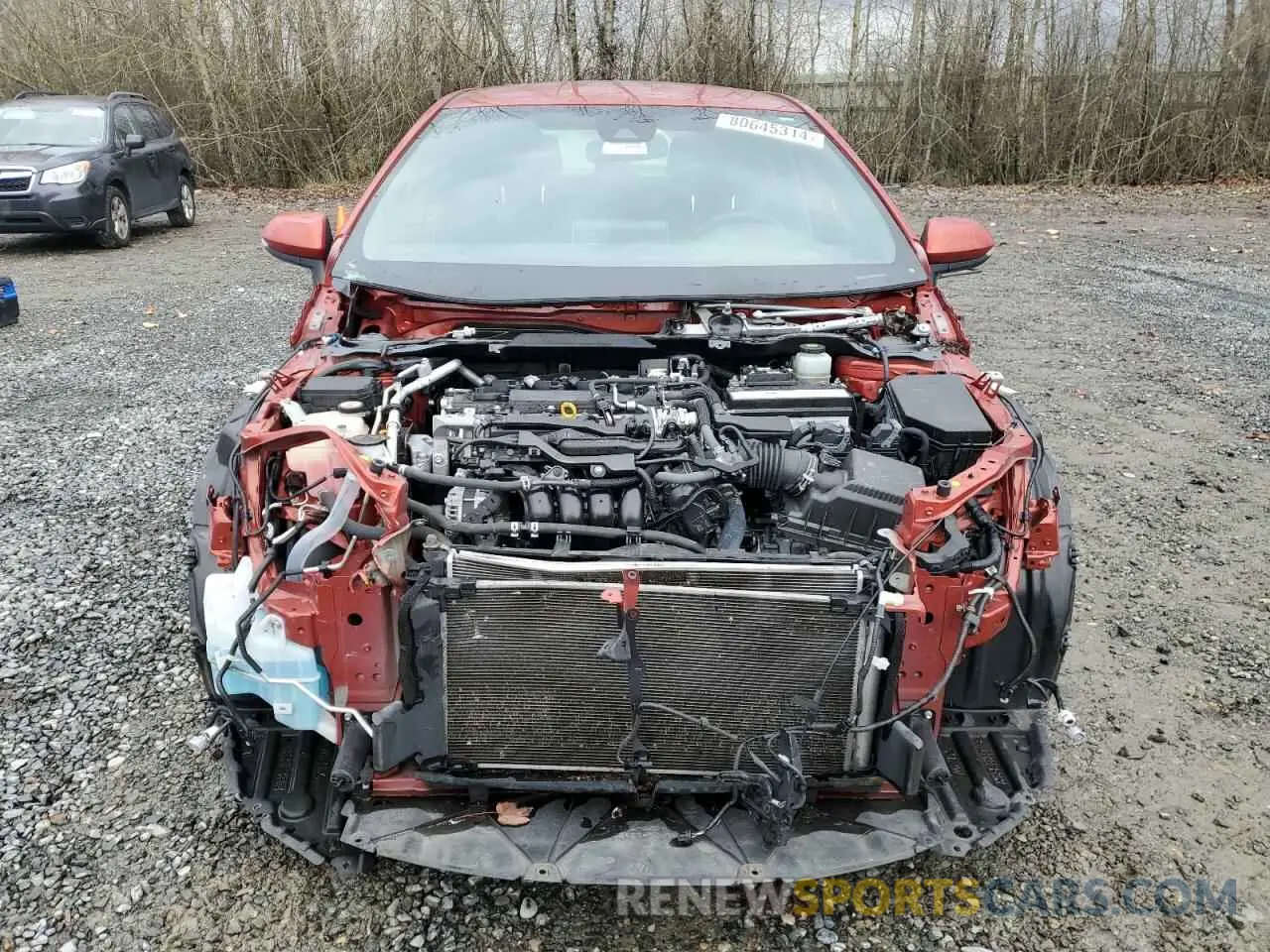 5 Photograph of a damaged car JTNK4RBE3K3042024 TOYOTA COROLLA 2019