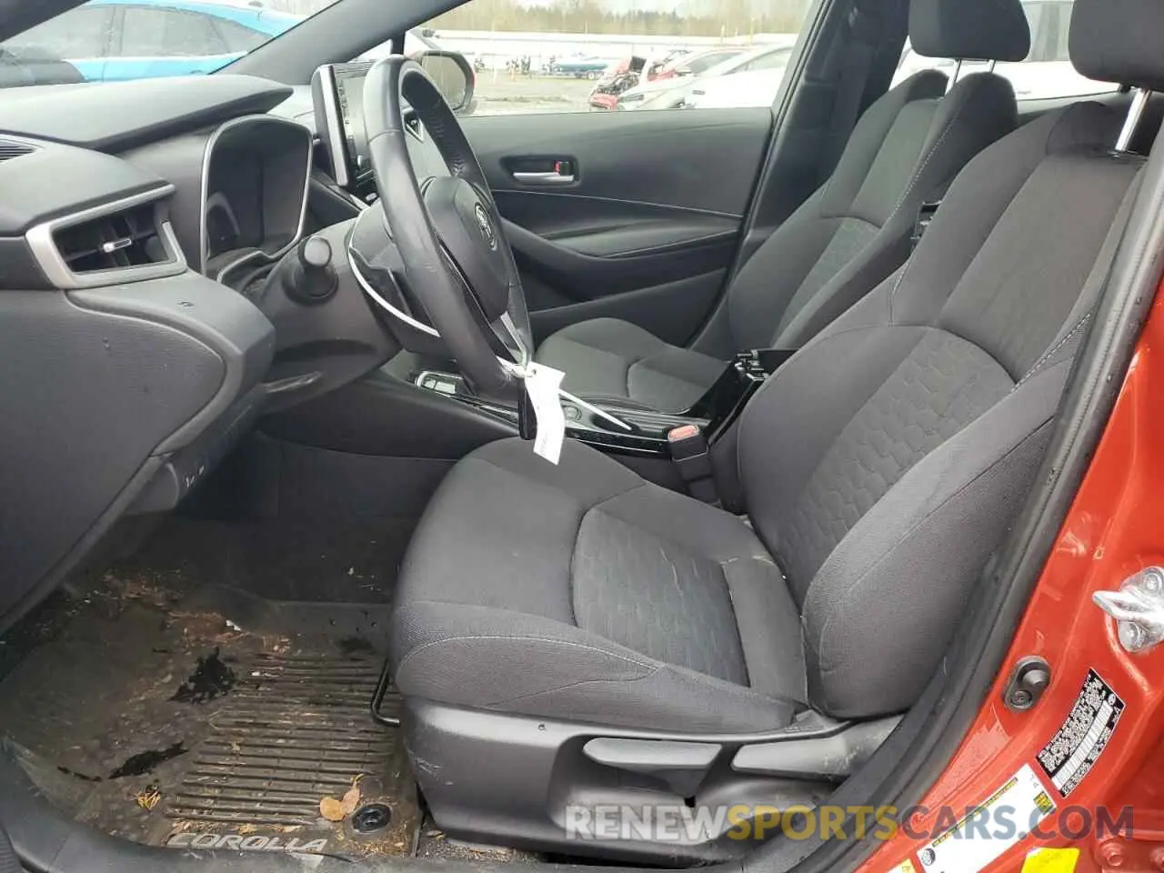 7 Photograph of a damaged car JTNK4RBE3K3042024 TOYOTA COROLLA 2019