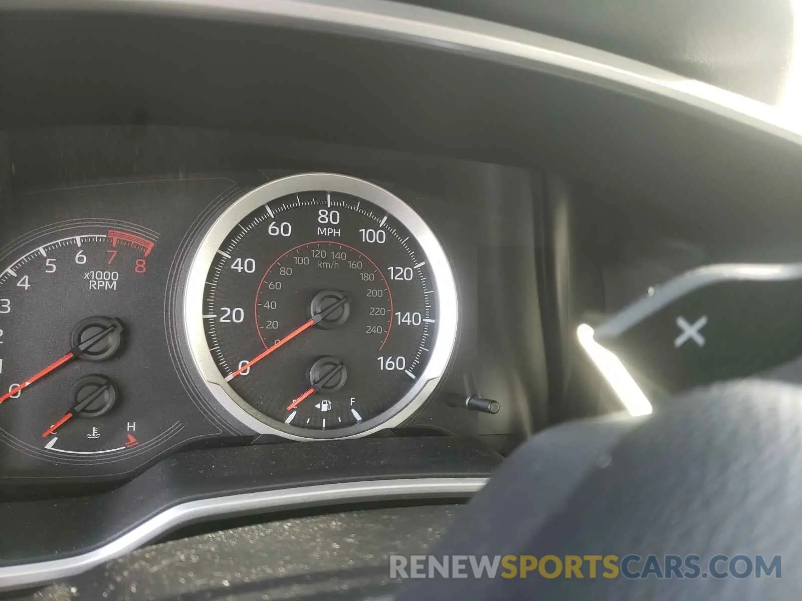 8 Photograph of a damaged car JTNK4RBE3K3047594 TOYOTA COROLLA 2019