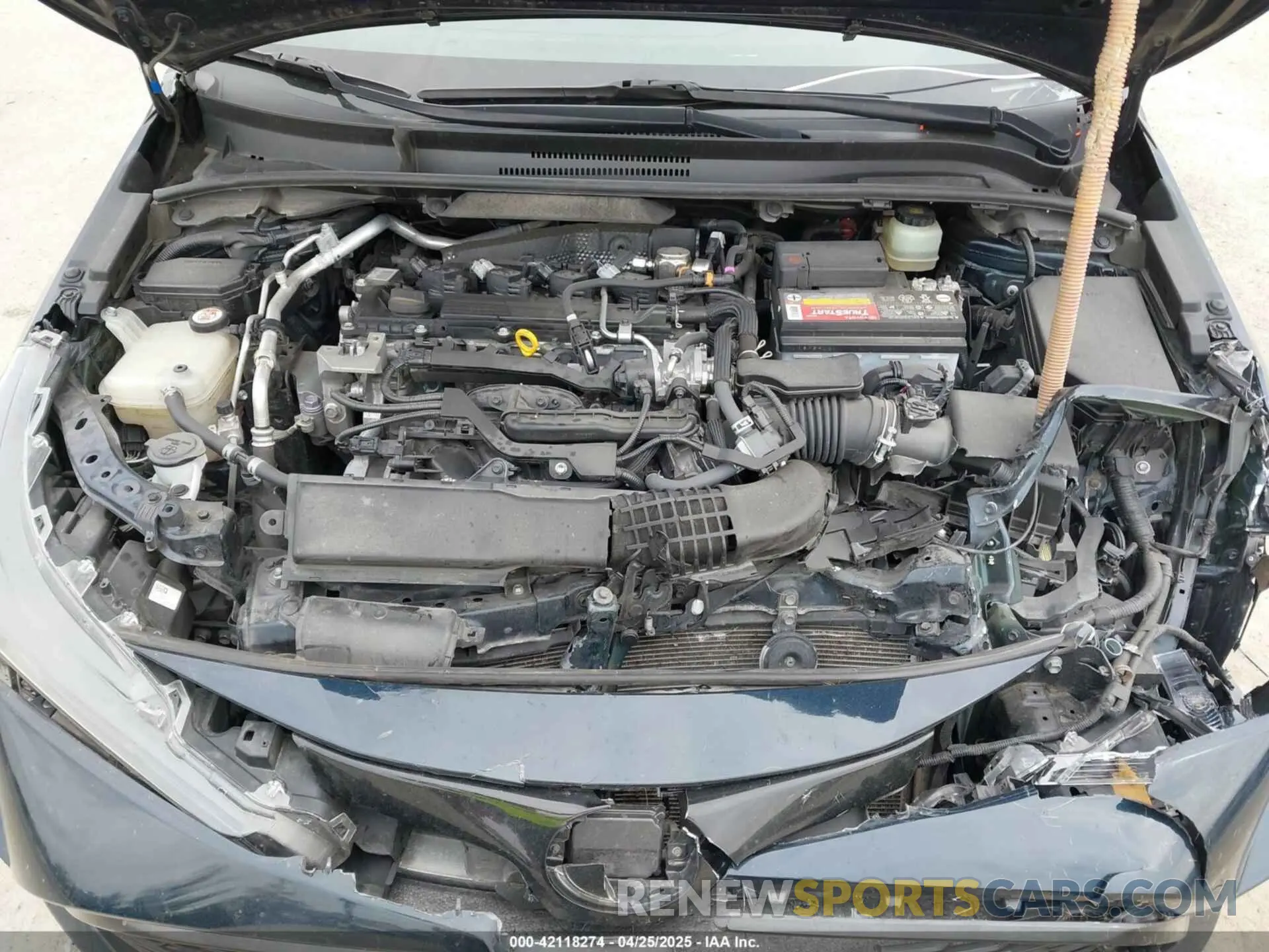 10 Фотография поврежденного автомобиля JTNK4RBE3K3067750 TOYOTA COROLLA 2019