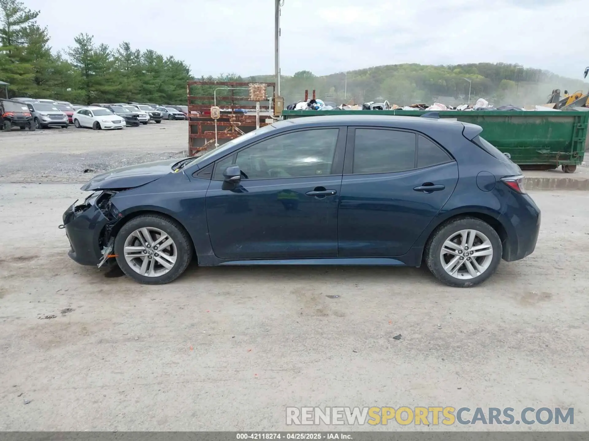 14 Фотография поврежденного автомобиля JTNK4RBE3K3067750 TOYOTA COROLLA 2019