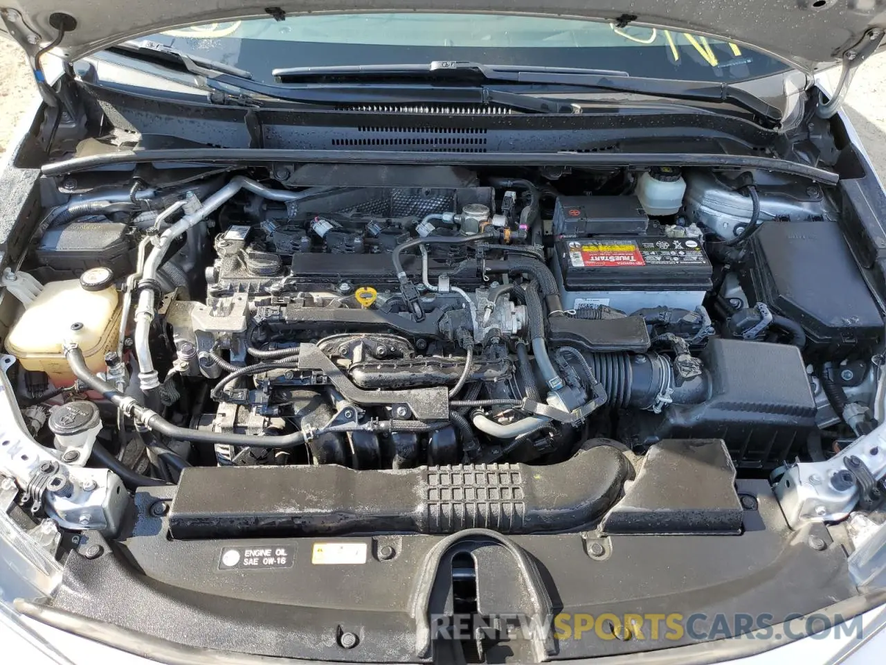 7 Photograph of a damaged car JTNK4RBE3K3070132 TOYOTA COROLLA 2019