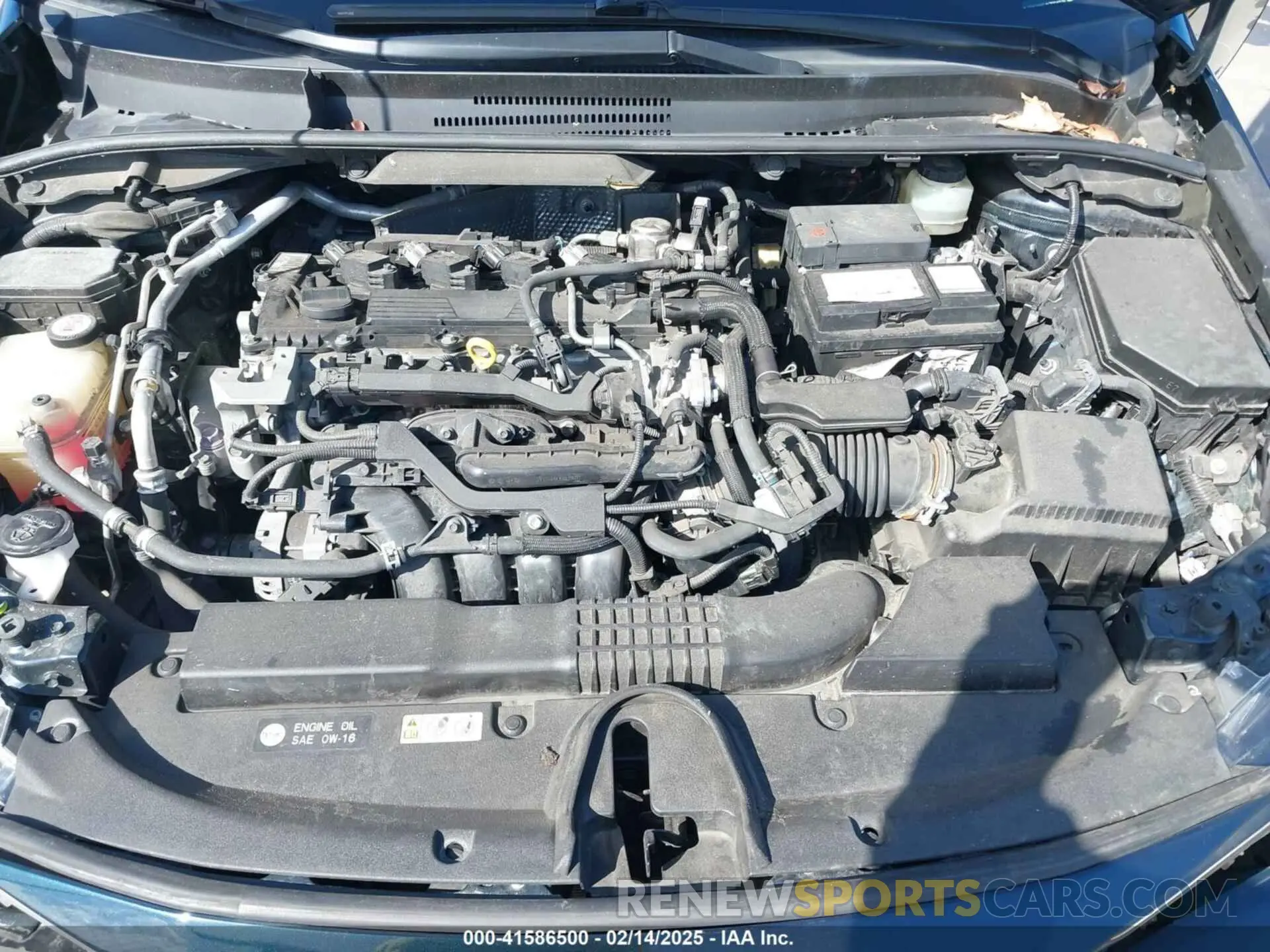 10 Photograph of a damaged car JTNK4RBE4K3004379 TOYOTA COROLLA 2019