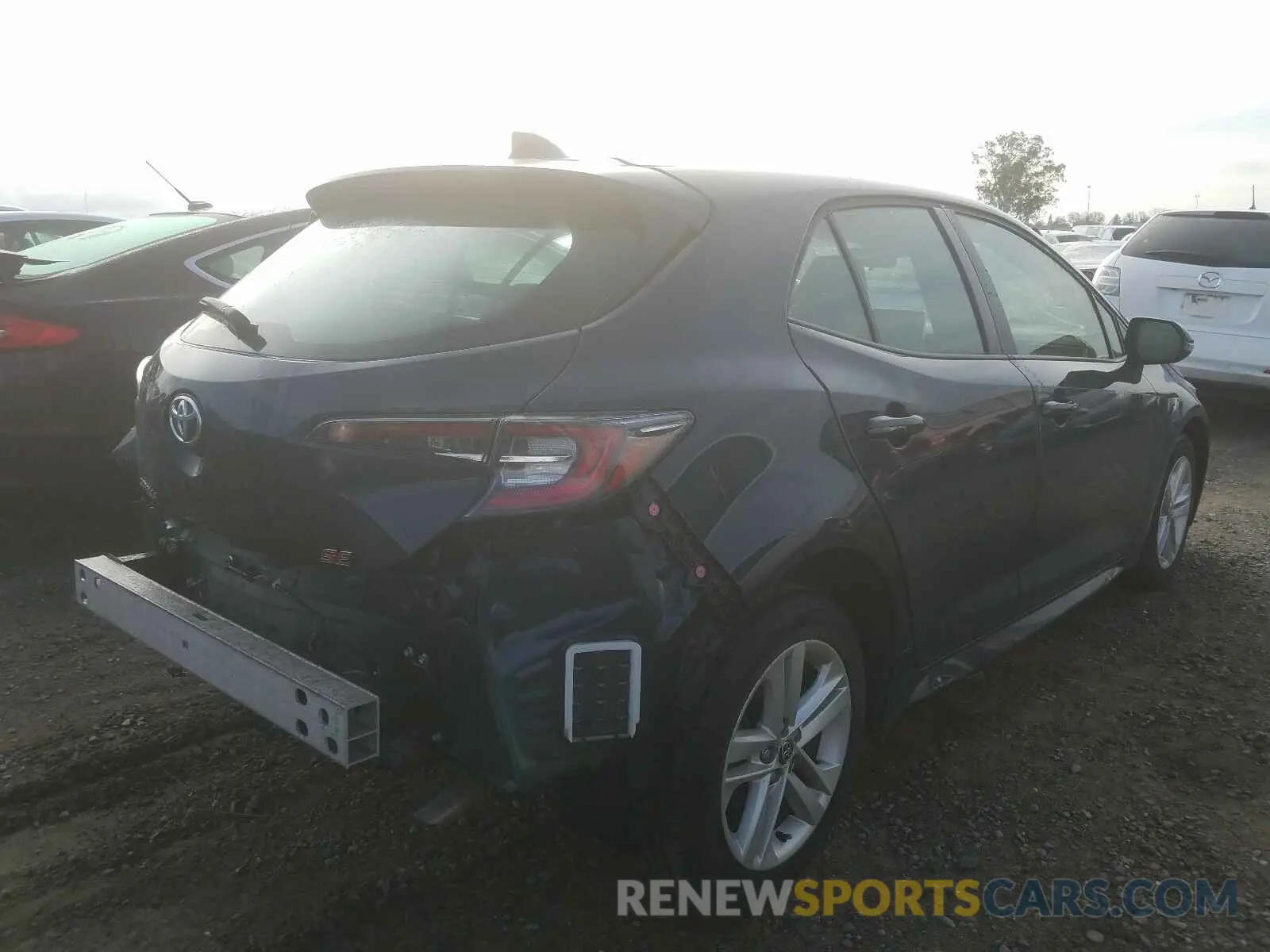 4 Photograph of a damaged car JTNK4RBE4K3017603 TOYOTA COROLLA 2019