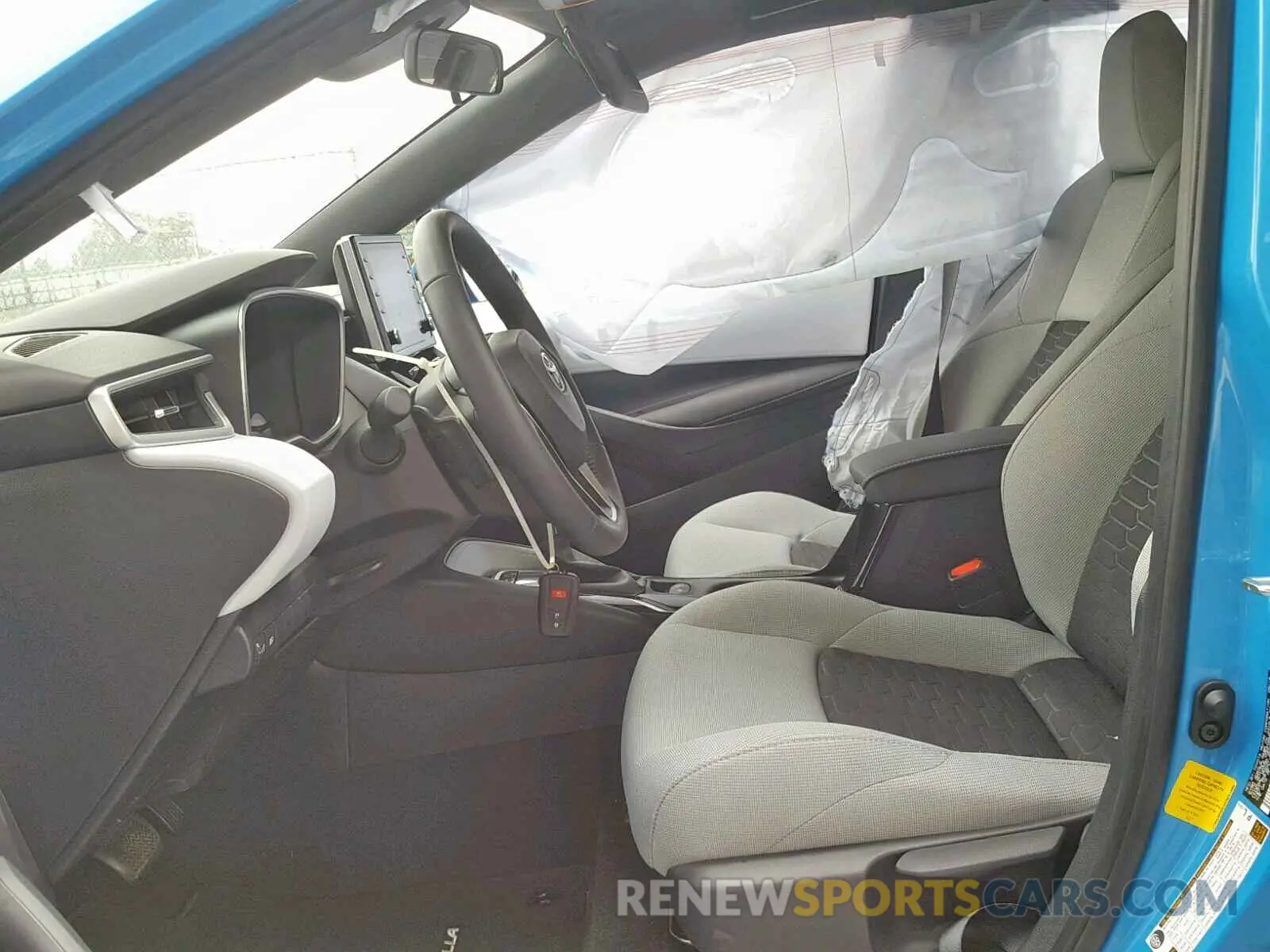 5 Photograph of a damaged car JTNK4RBE4K3021490 TOYOTA COROLLA 2019