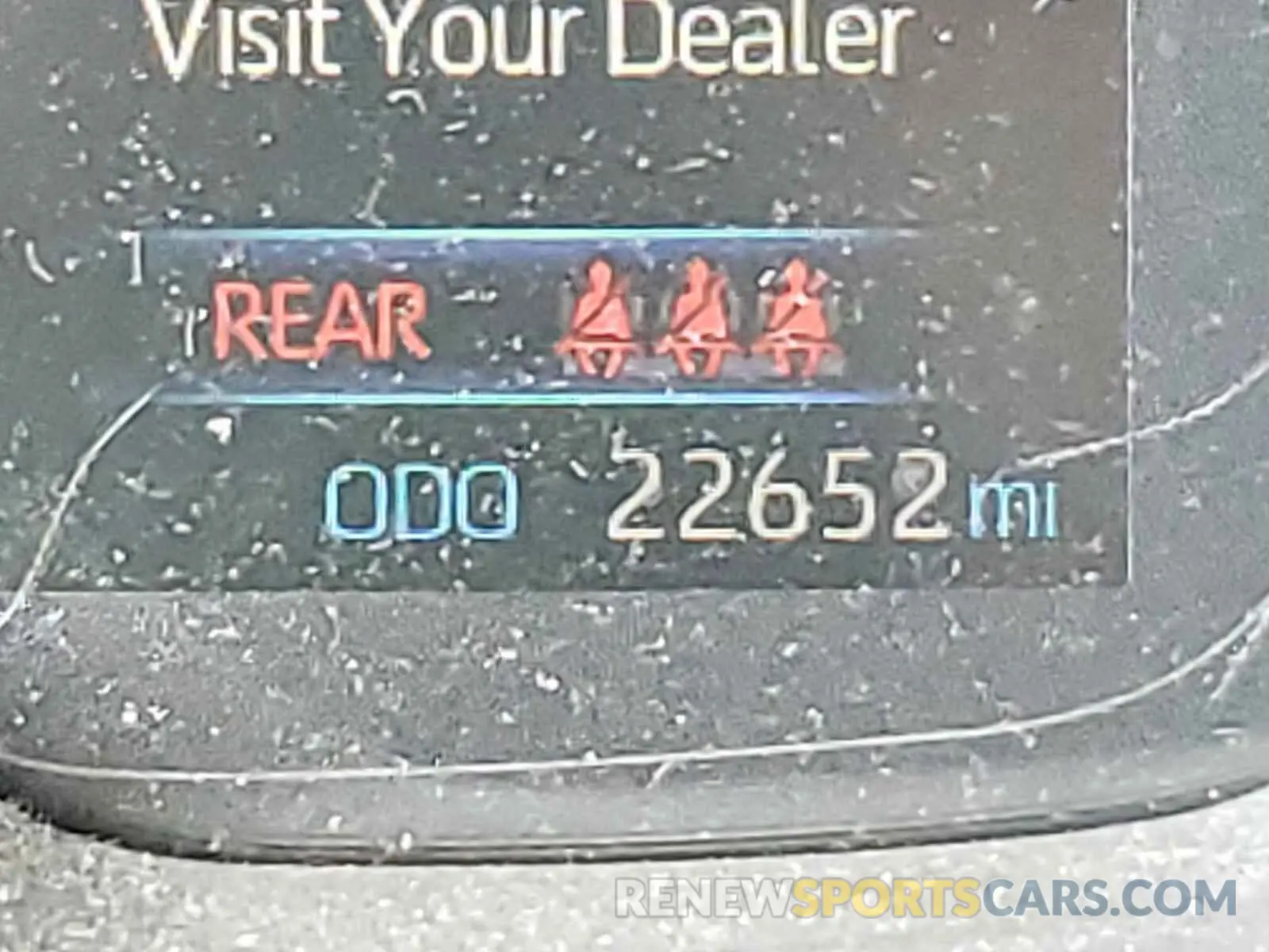 8 Photograph of a damaged car JTNK4RBE4K3041075 TOYOTA COROLLA 2019
