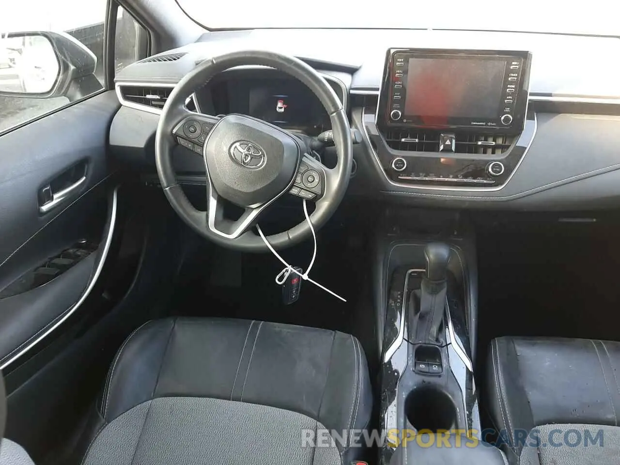 9 Фотография поврежденного автомобиля JTNK4RBE4K3044218 TOYOTA COROLLA 2019