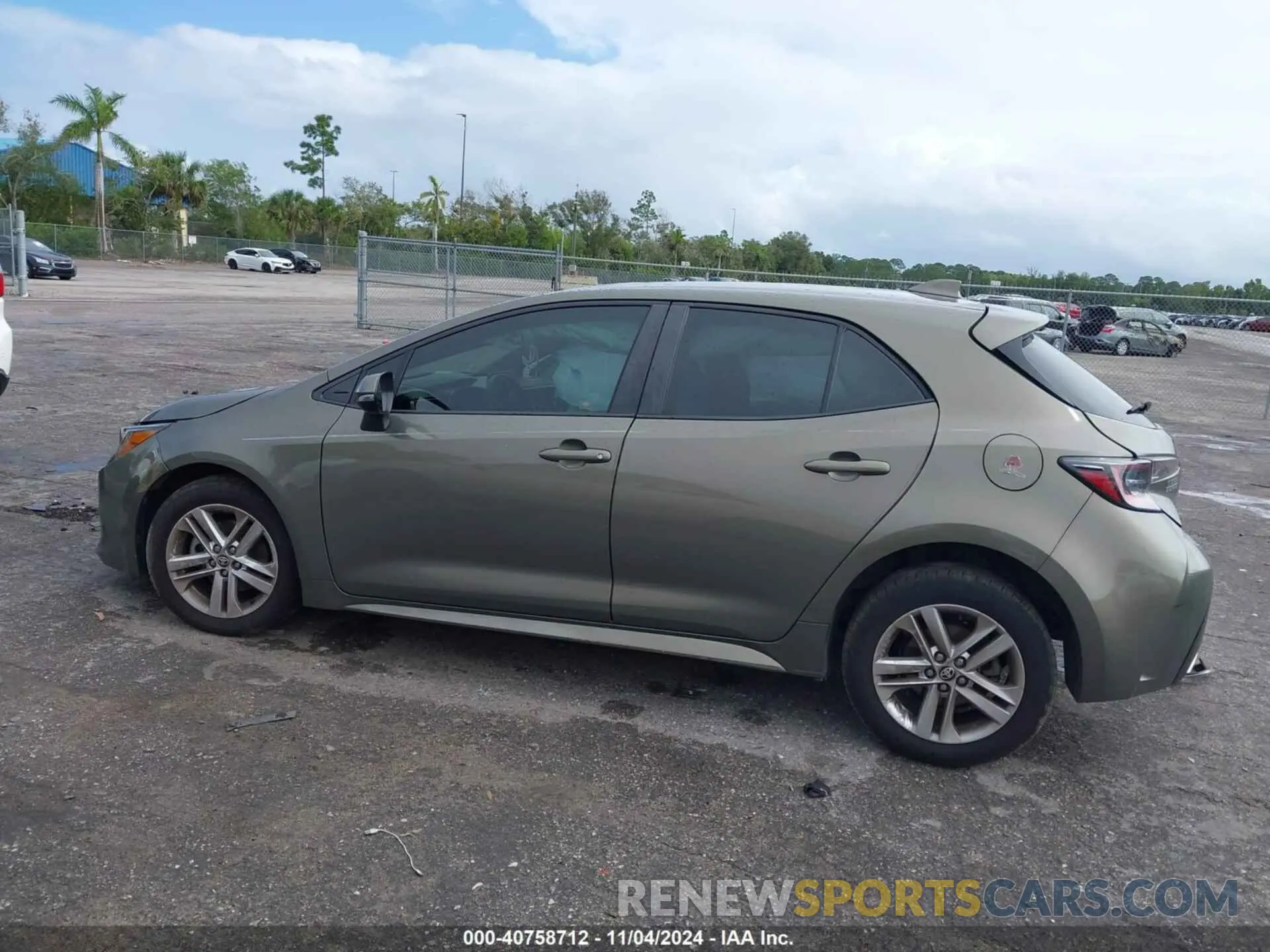 13 Фотография поврежденного автомобиля JTNK4RBE4K3044915 TOYOTA COROLLA 2019