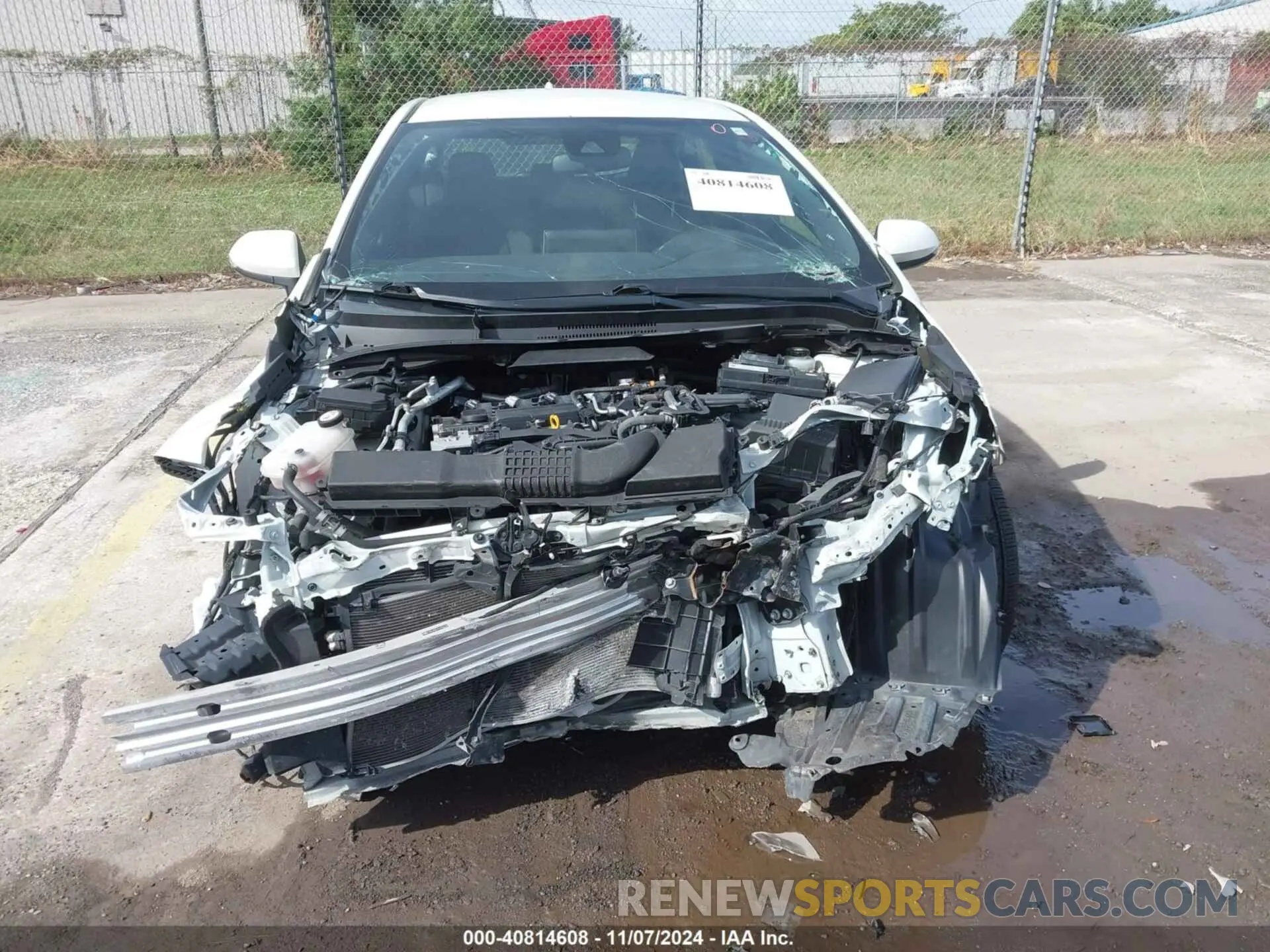 12 Photograph of a damaged car JTNK4RBE4K3065778 TOYOTA COROLLA 2019
