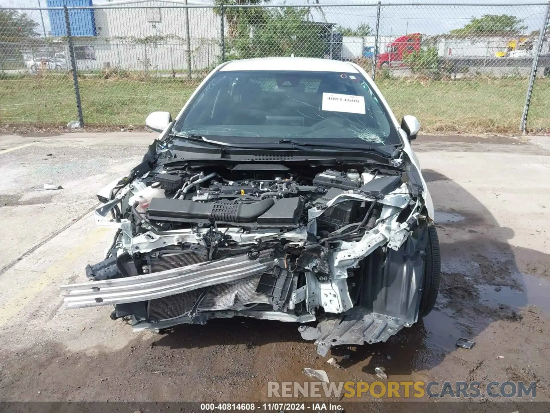 6 Photograph of a damaged car JTNK4RBE4K3065778 TOYOTA COROLLA 2019