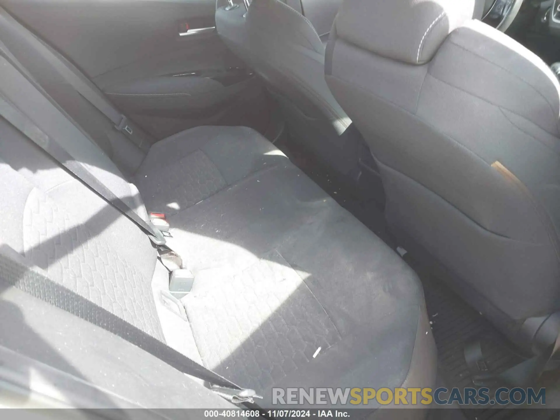 8 Photograph of a damaged car JTNK4RBE4K3065778 TOYOTA COROLLA 2019