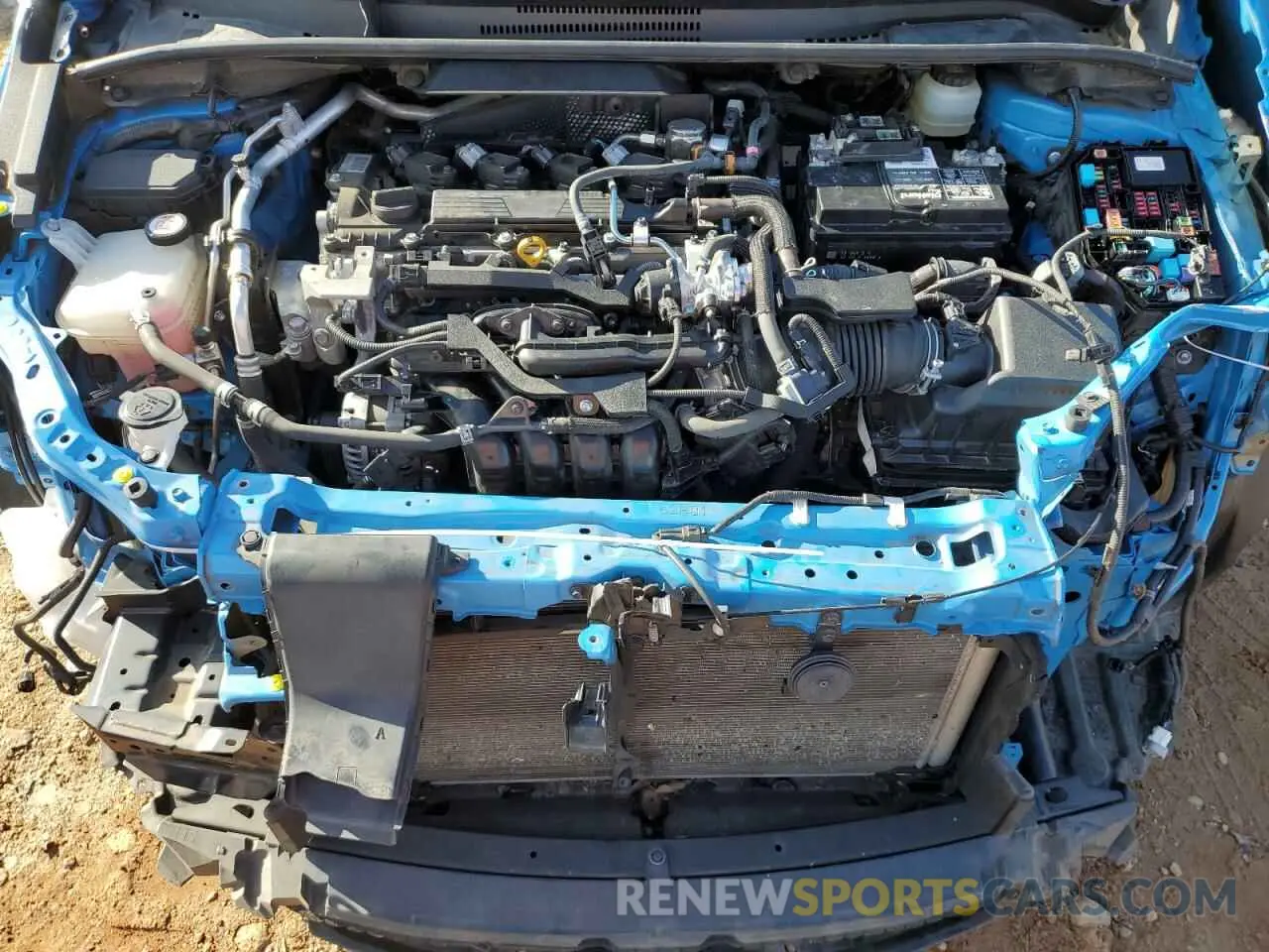 11 Фотография поврежденного автомобиля JTNK4RBE4K3067868 TOYOTA COROLLA 2019