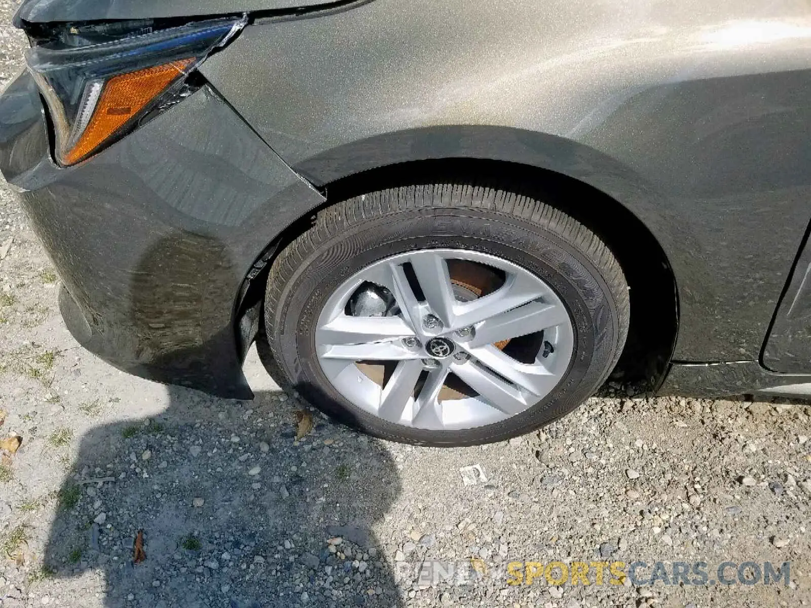 9 Photograph of a damaged car JTNK4RBE5K3000299 TOYOTA COROLLA 2019