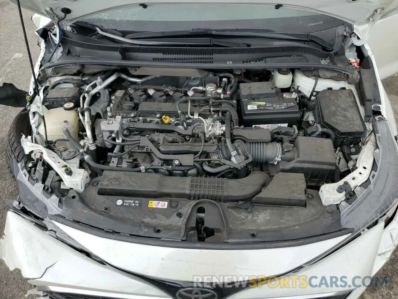 11 Photograph of a damaged car JTNK4RBE5K3014435 TOYOTA COROLLA 2019