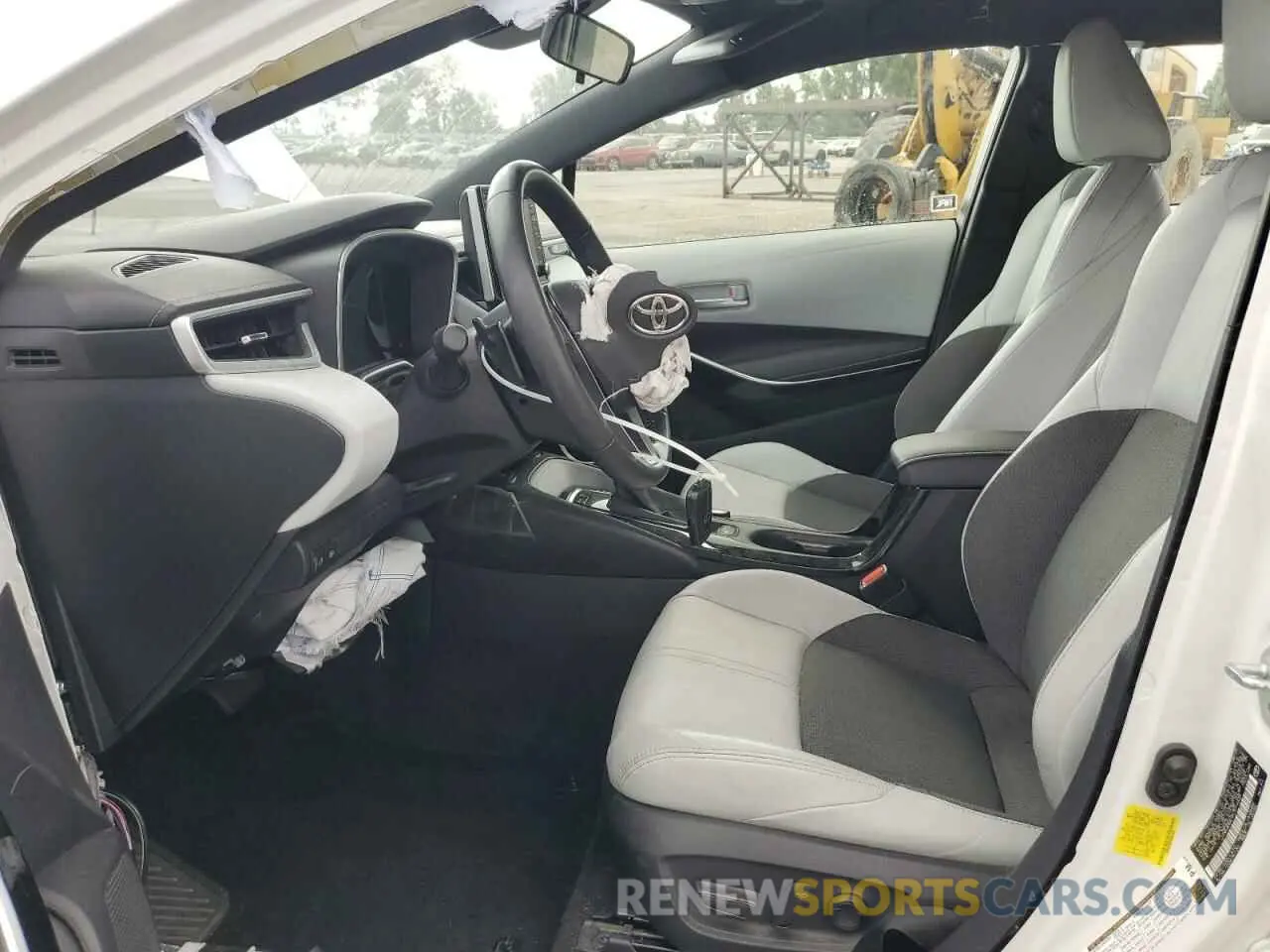 7 Photograph of a damaged car JTNK4RBE5K3014435 TOYOTA COROLLA 2019